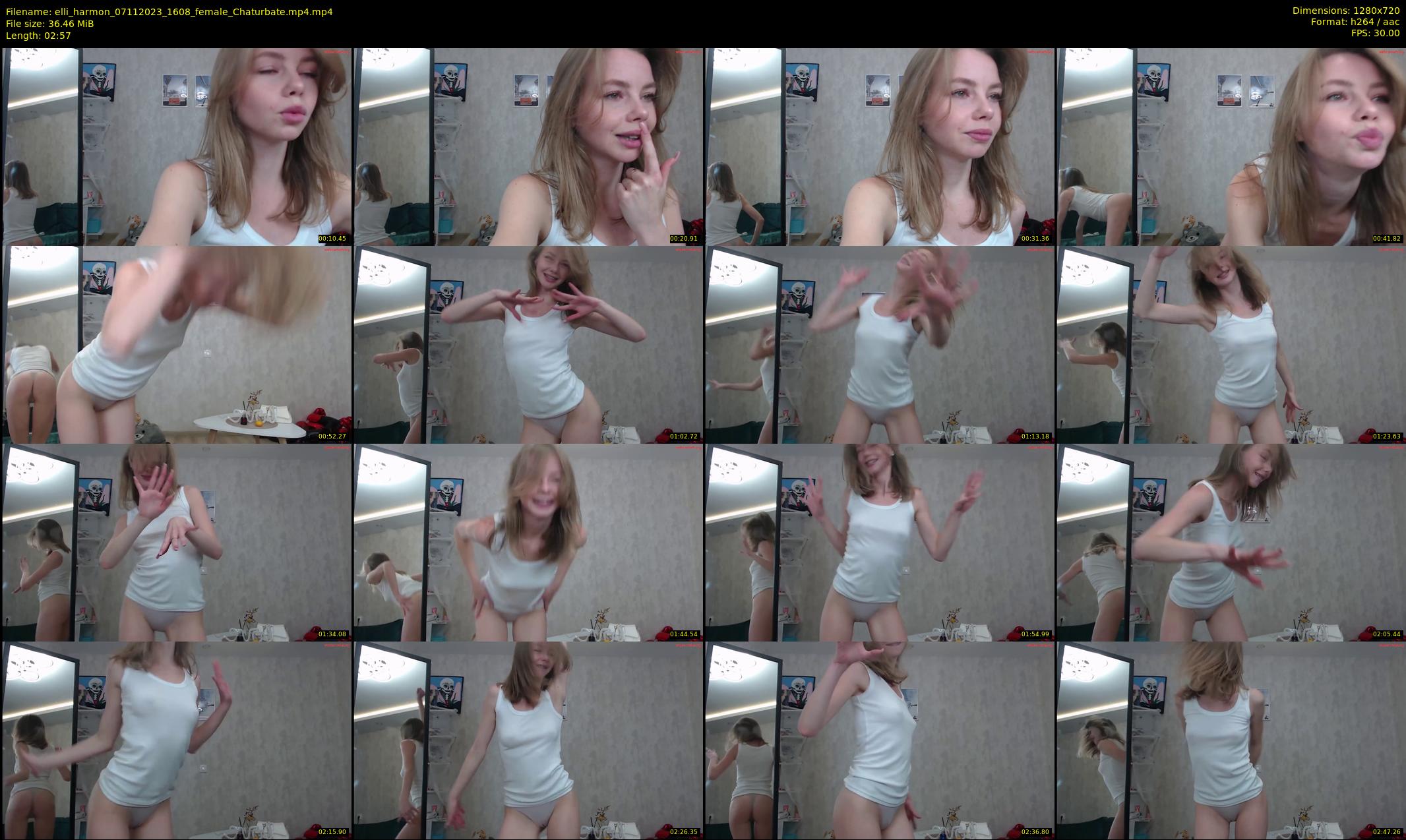 elli_harmon — 3 minute Chaturbate female cam show recording, 720p, Nov 7, 2023