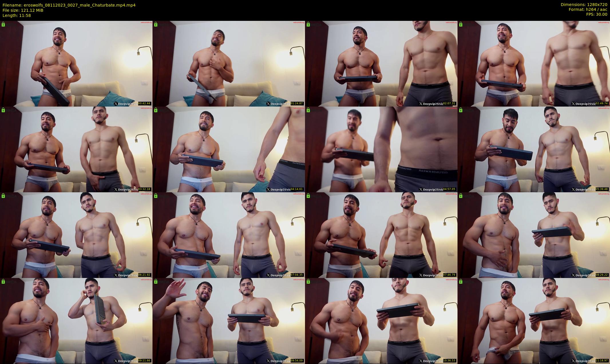 eroswolfs — 12 minute Chaturbate male cam show recording, 720p, Nov 8, 2023