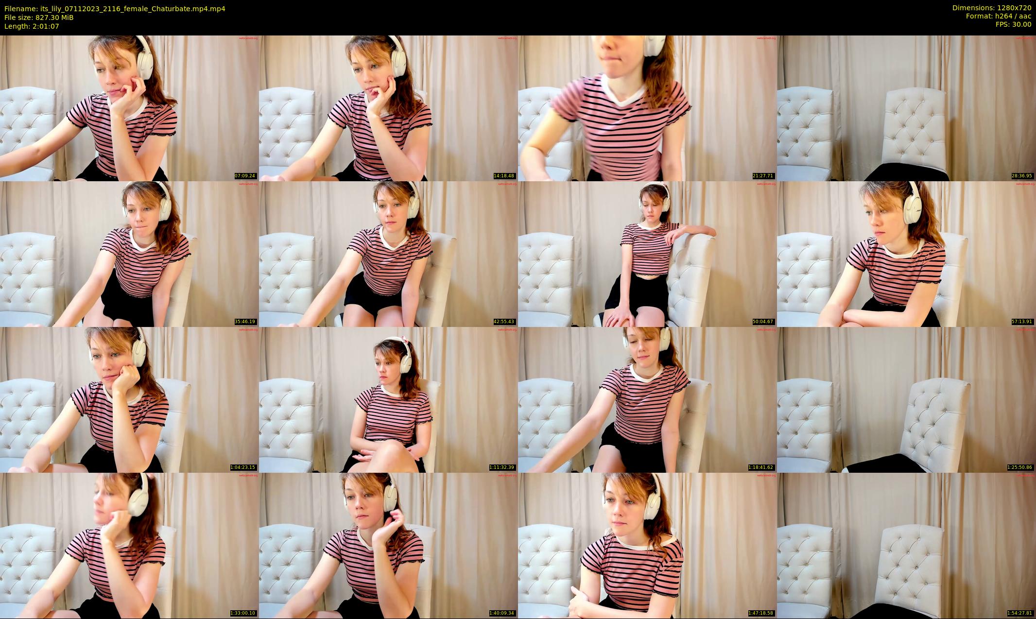its_lily — 122 minute Chaturbate female cam show recording, 720p, Nov 7, 2023
