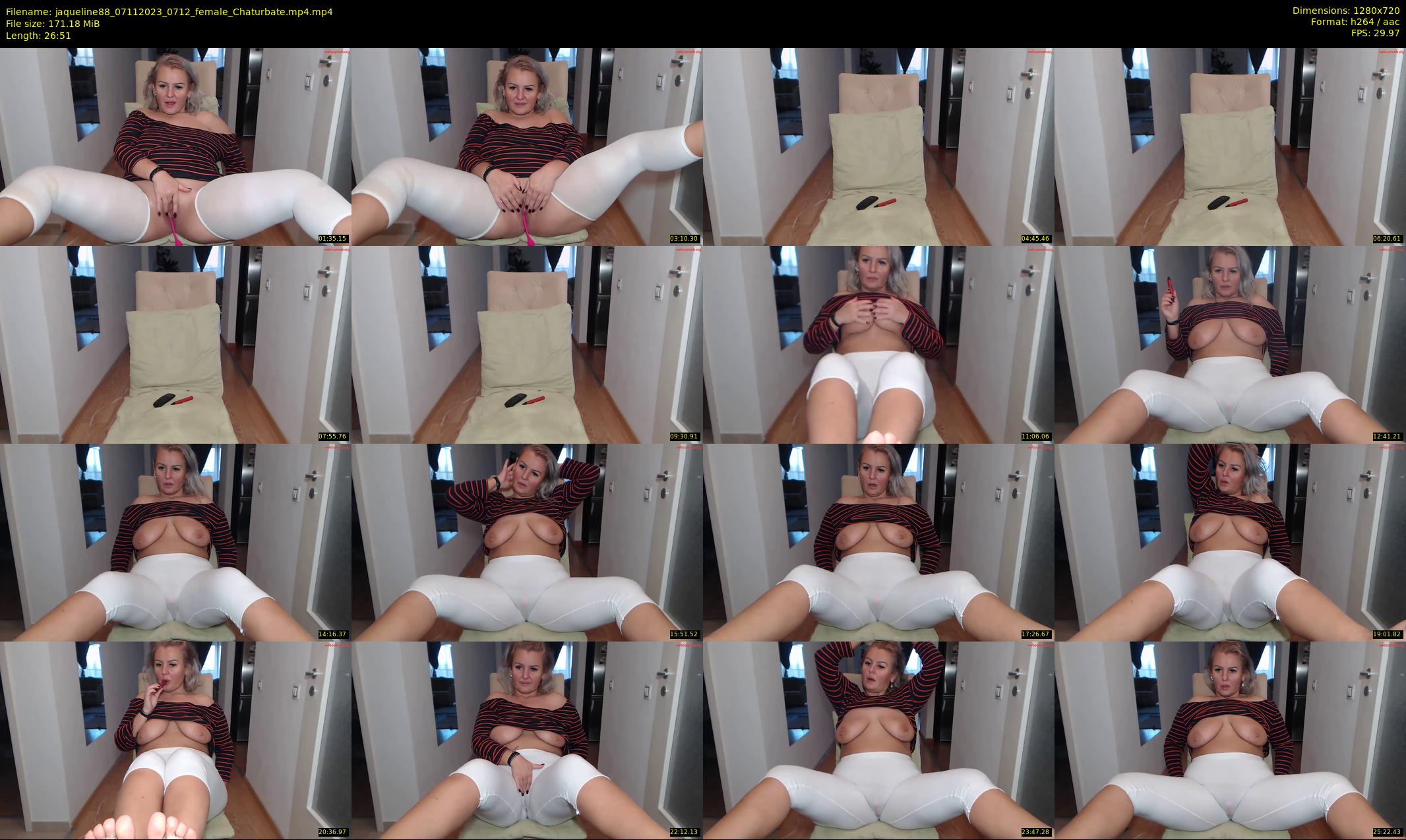 jaqueline88 — 27 minute Chaturbate female cam show recording, 720p, Nov 7, 2023