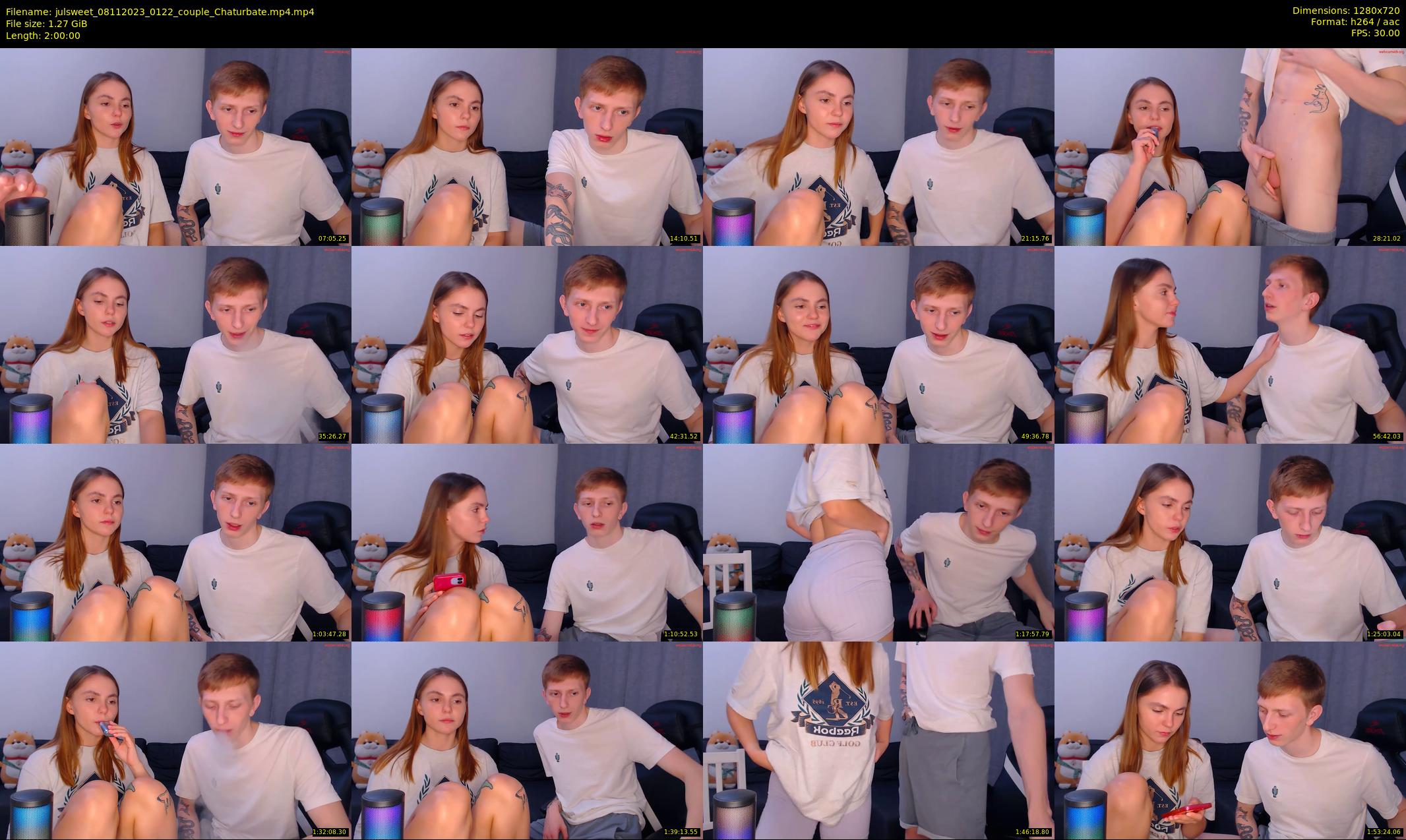 julsweet — 120 minute Chaturbate male cam show recording, 720p, Nov 8, 2023