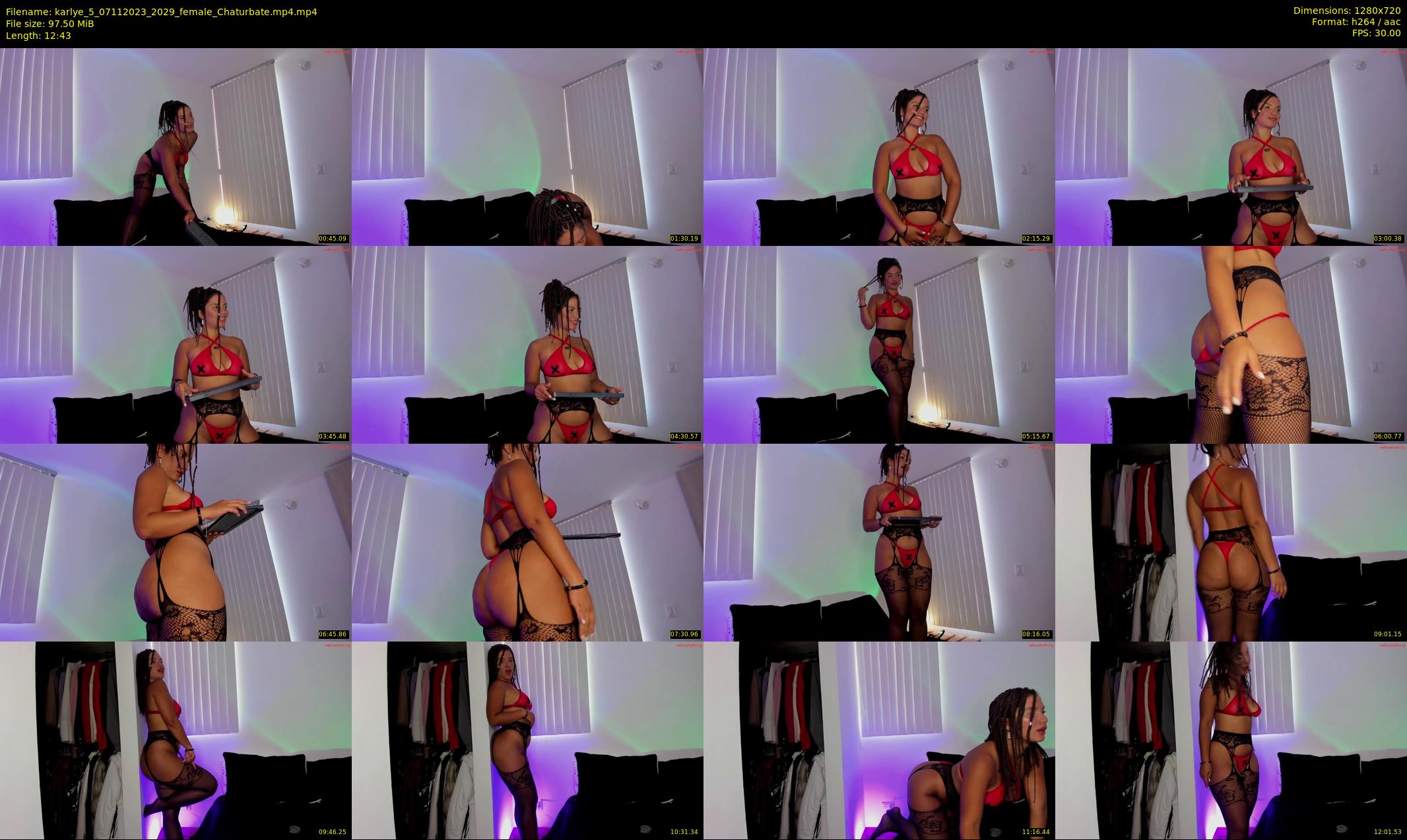karlye_5 — 13 minute Chaturbate female cam show recording, 720p, Nov 7, 2023