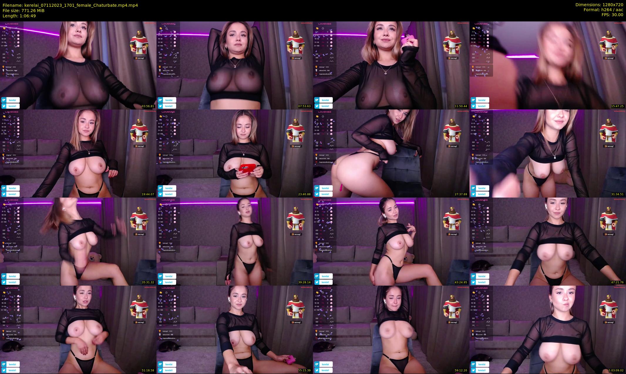 kerelai — 67 minute Chaturbate female cam show recording, 720p, Nov 7, 2023