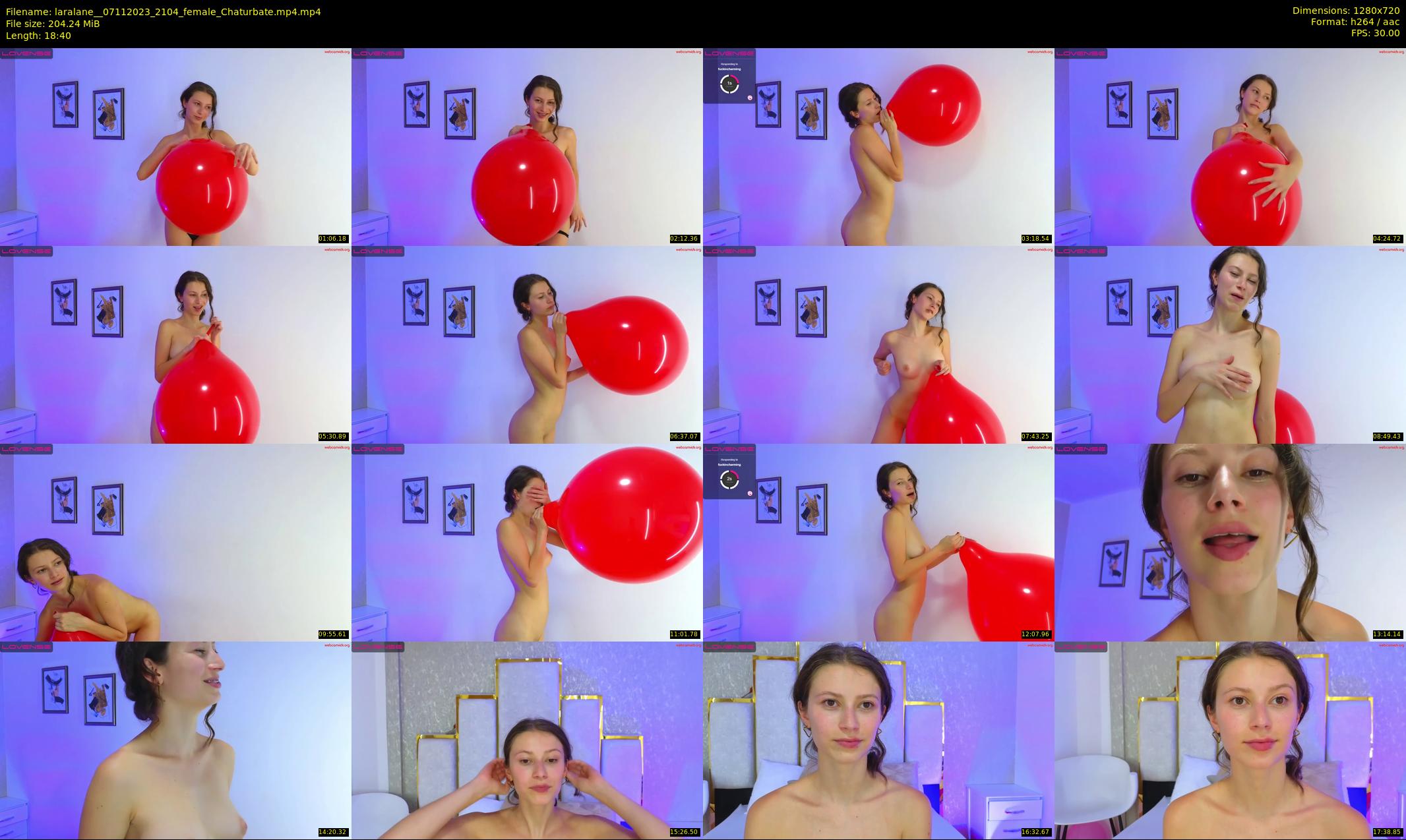 laralane_ — 19 minute Chaturbate female cam show recording, 720p, Nov 7, 2023