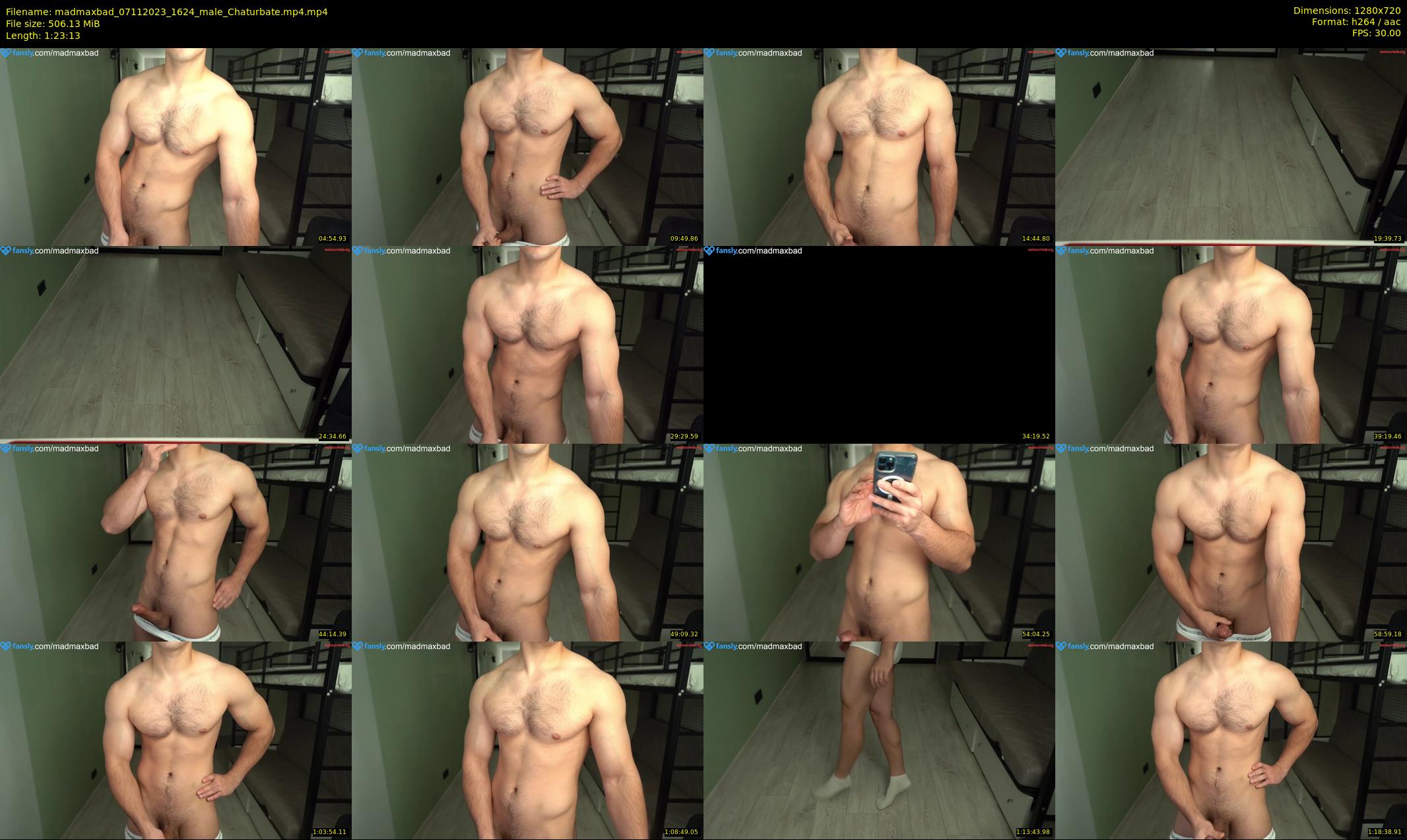 madmaxbad — 84 minute Chaturbate male cam show recording, 720p, Nov 7, 2023