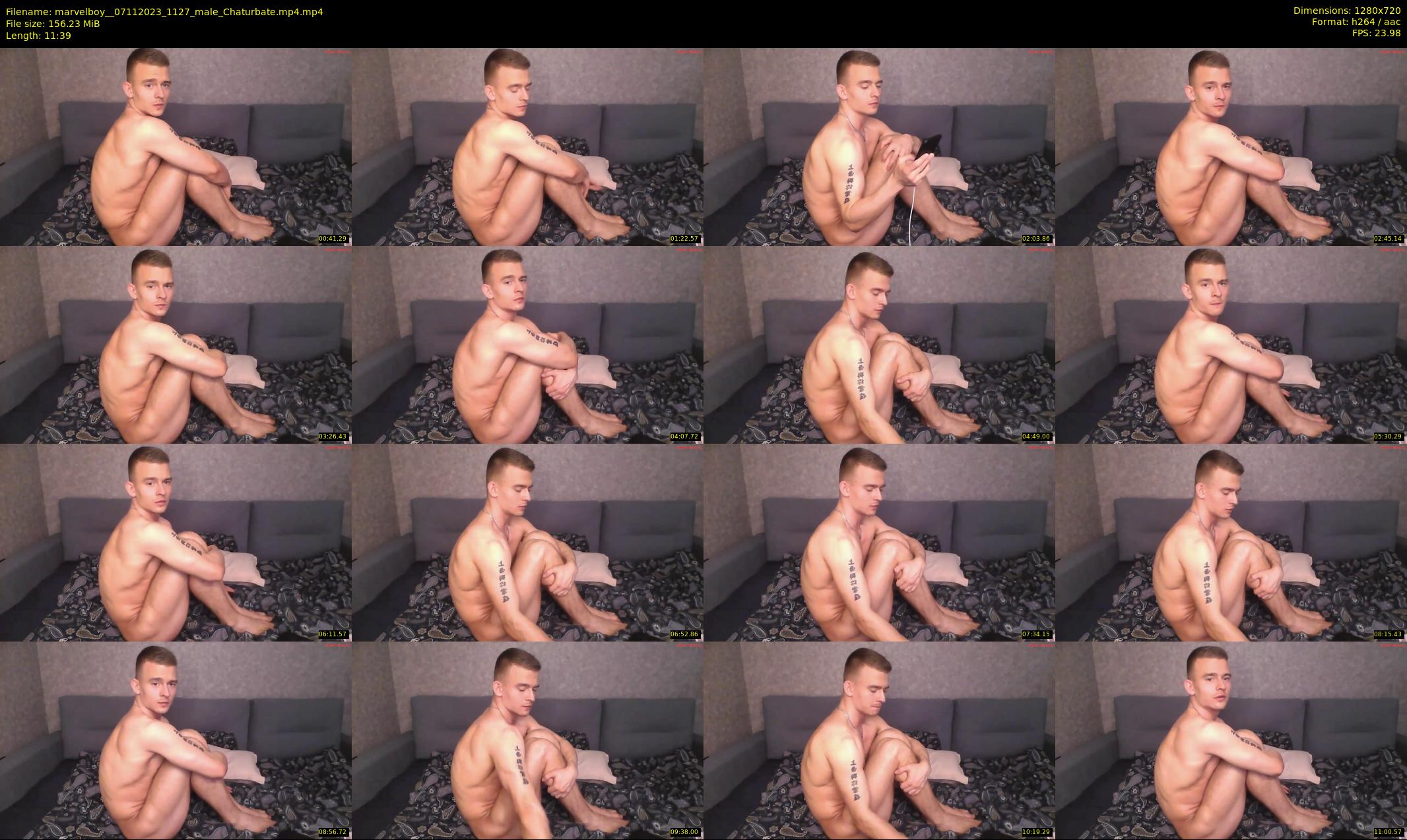marvelboy_ — 12 minute Chaturbate male cam show recording, 720p, Nov 7, 2023