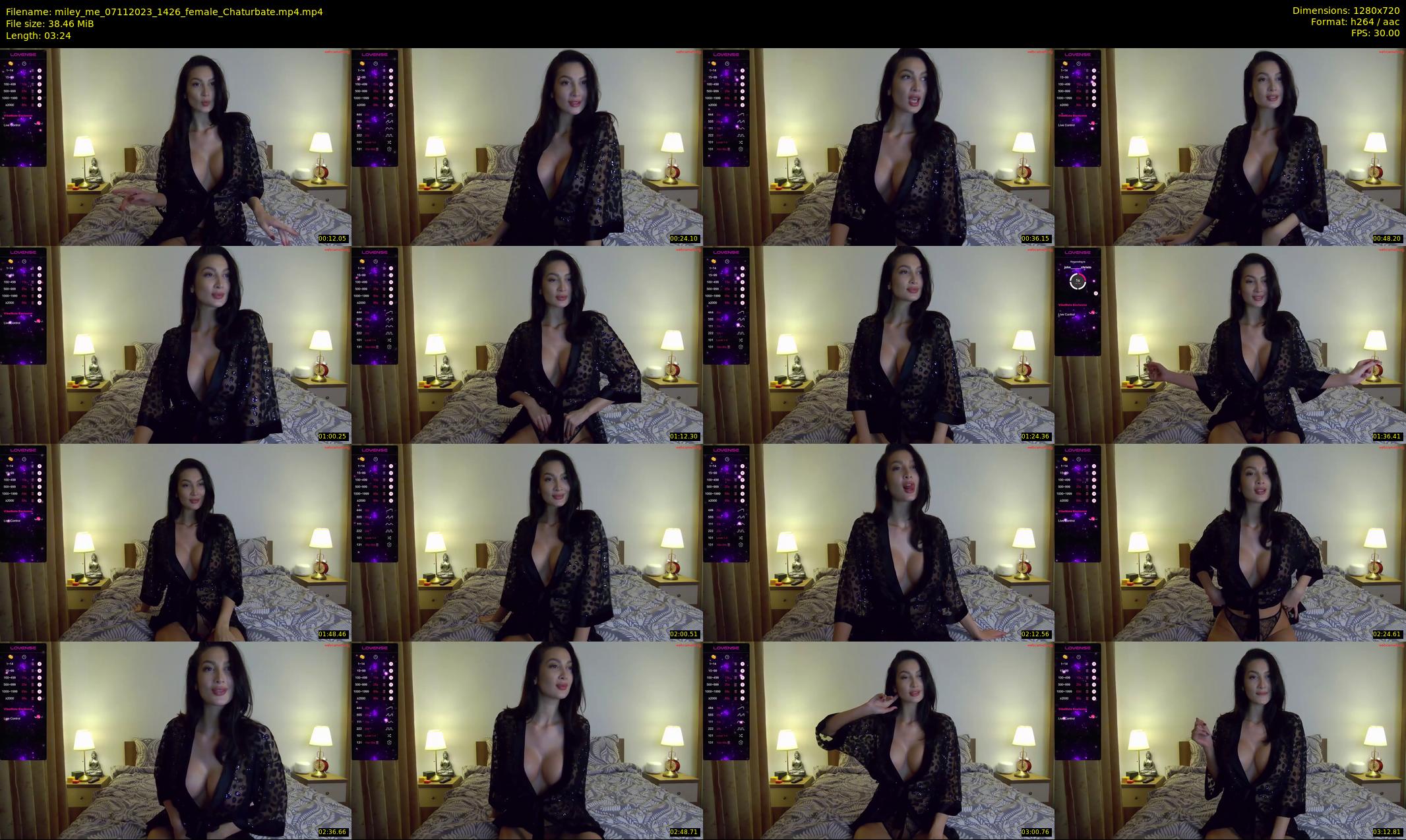 miley_me — 4 minute Chaturbate female cam show recording, 720p, Nov 7, 2023