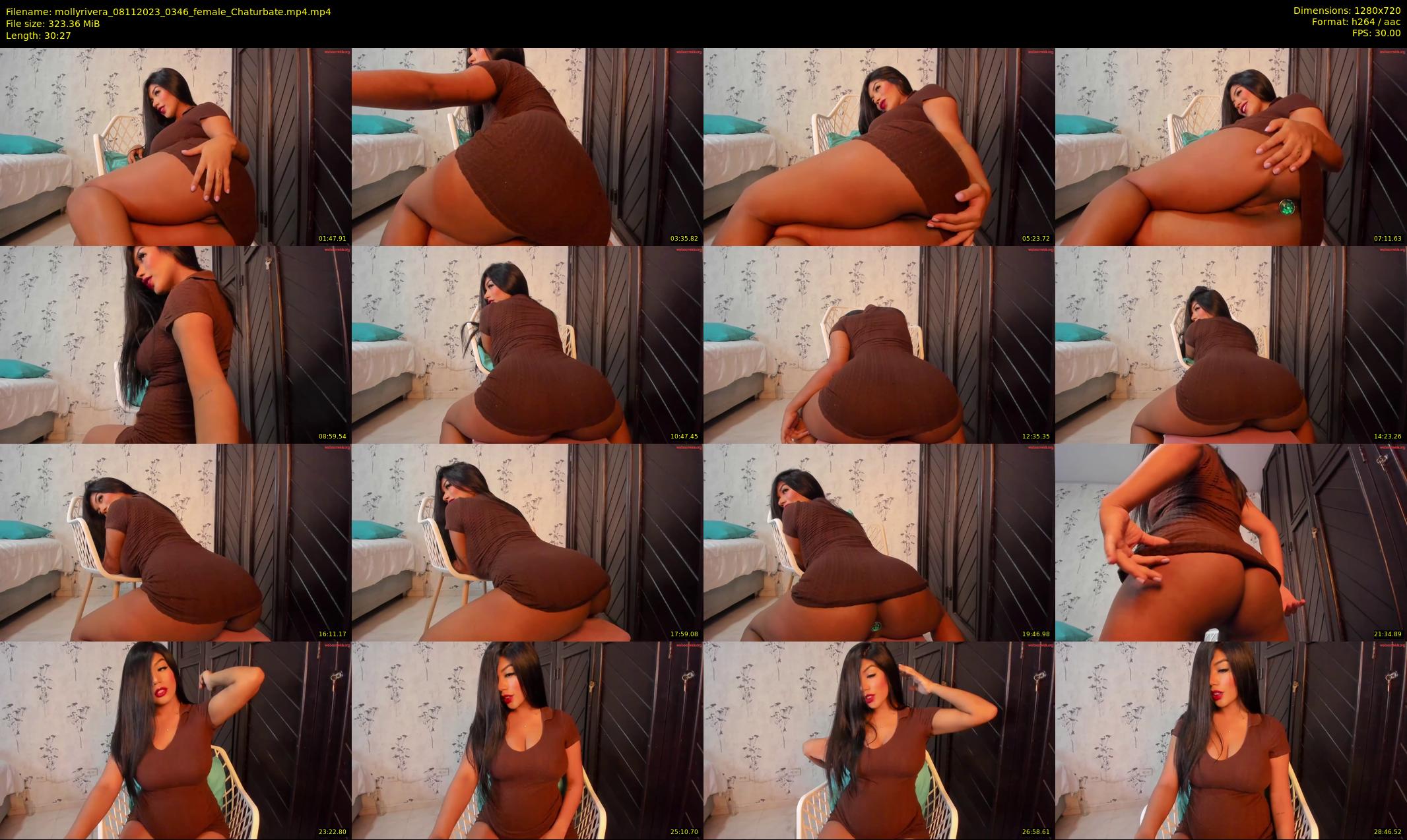 mollyrivera — 31 minute Chaturbate female cam show recording, 720p, Nov 8, 2023