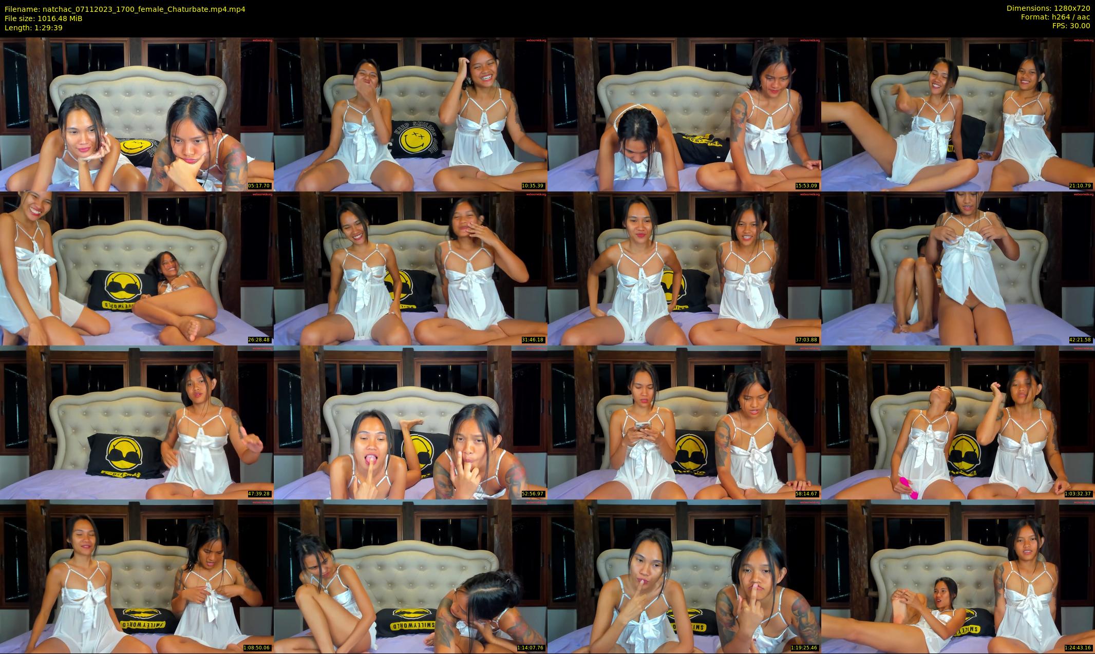 natchac — 90 minute Chaturbate female cam show recording, 720p, Nov 7, 2023