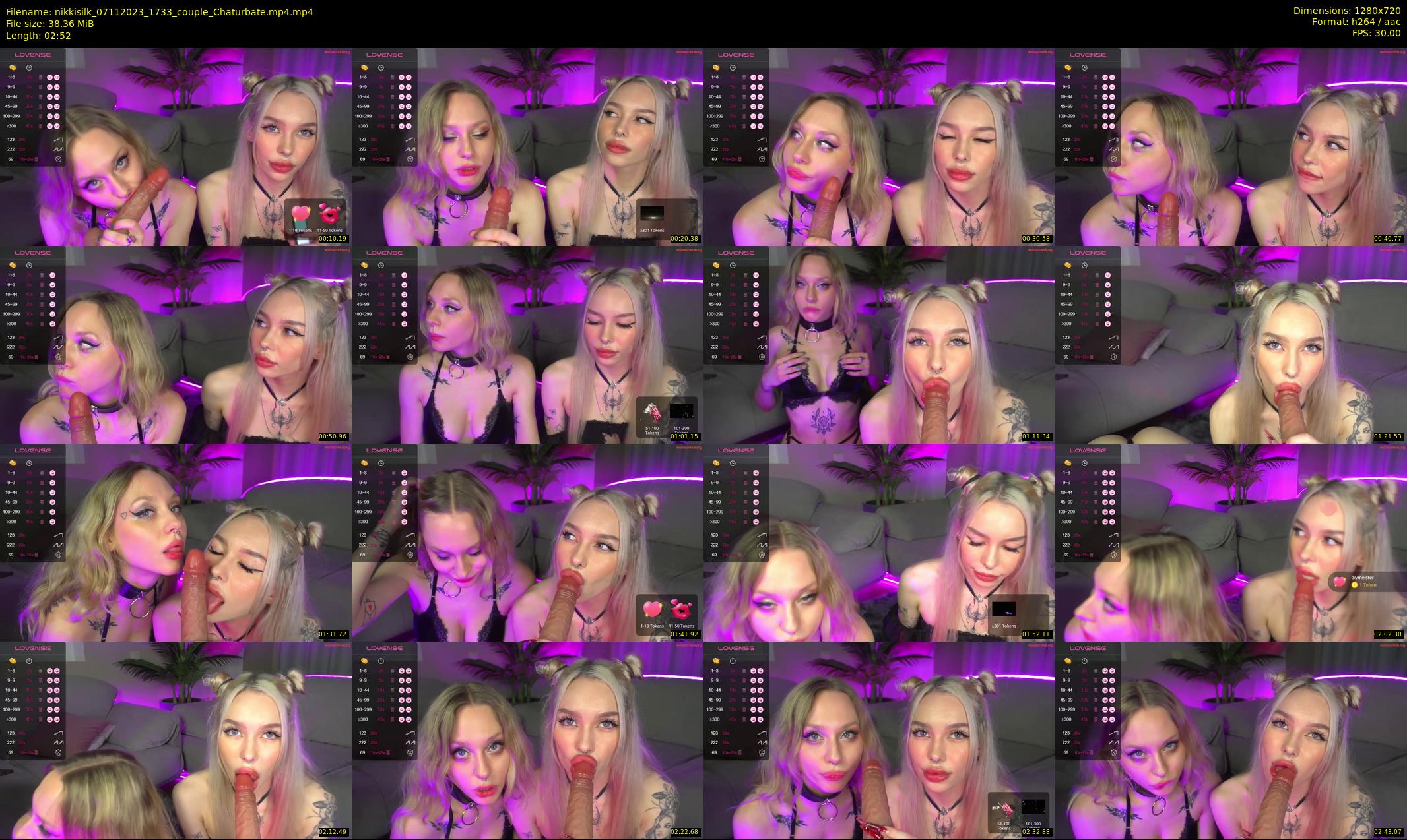 nikkisilk — 3 minute Chaturbate female cam show recording, 720p, Nov 7, 2023