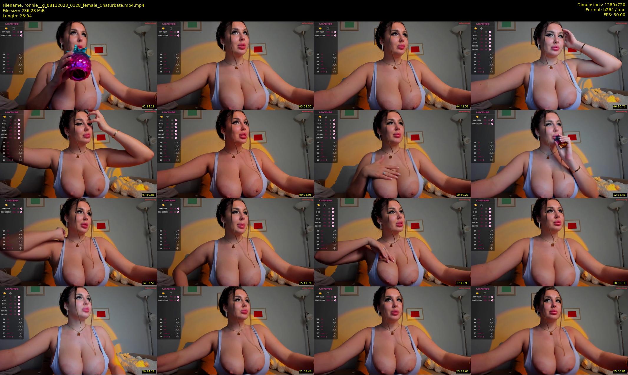 ronnie__g — 27 minute Chaturbate female cam show recording, 720p, Nov 8, 2023