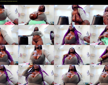 selene_ebony — 20 minute Chaturbate female cam show recording, 720p, Nov 7, 2023