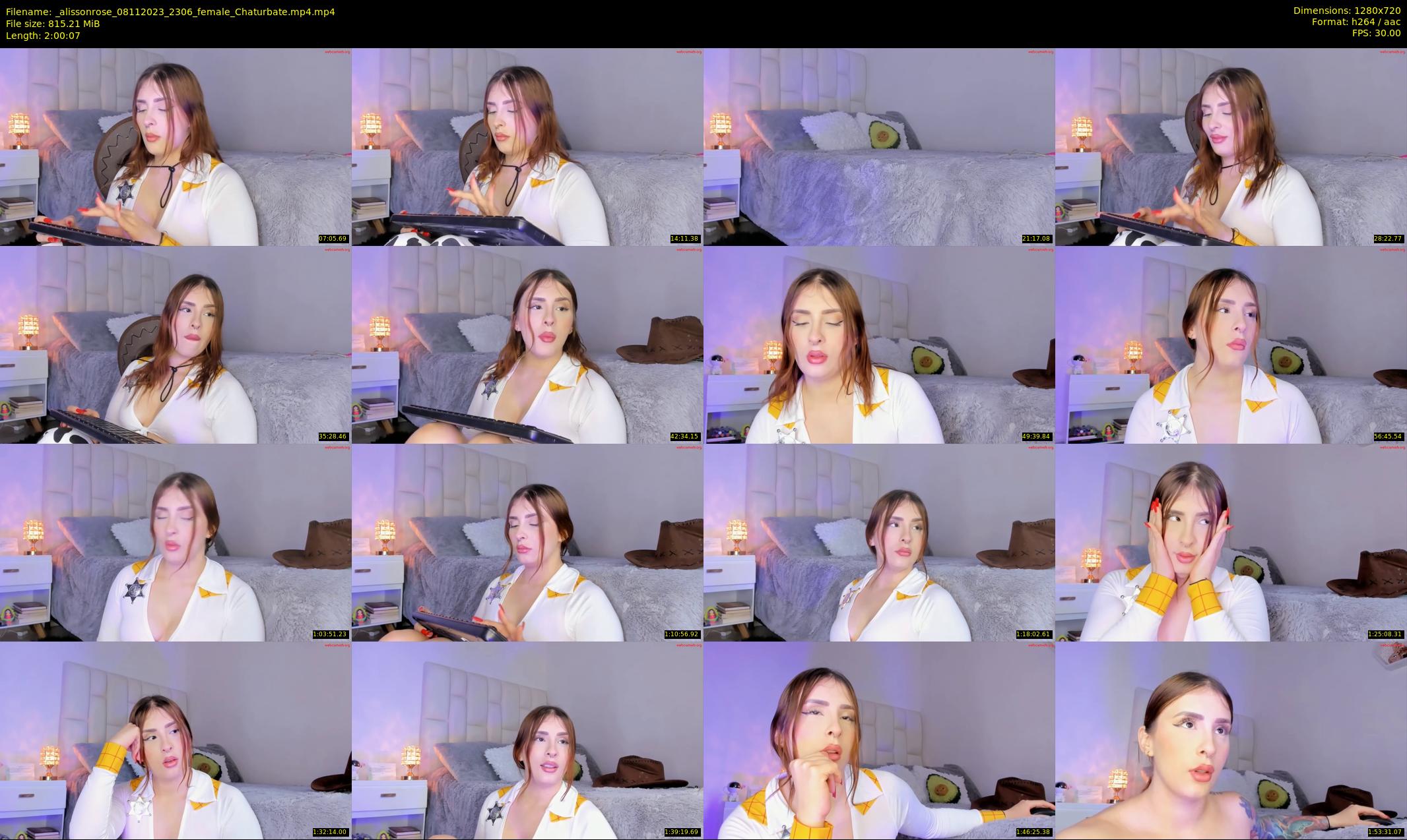 _alissonrose — 121 minute Chaturbate female cam show recording, 720p, Nov 8, 2023