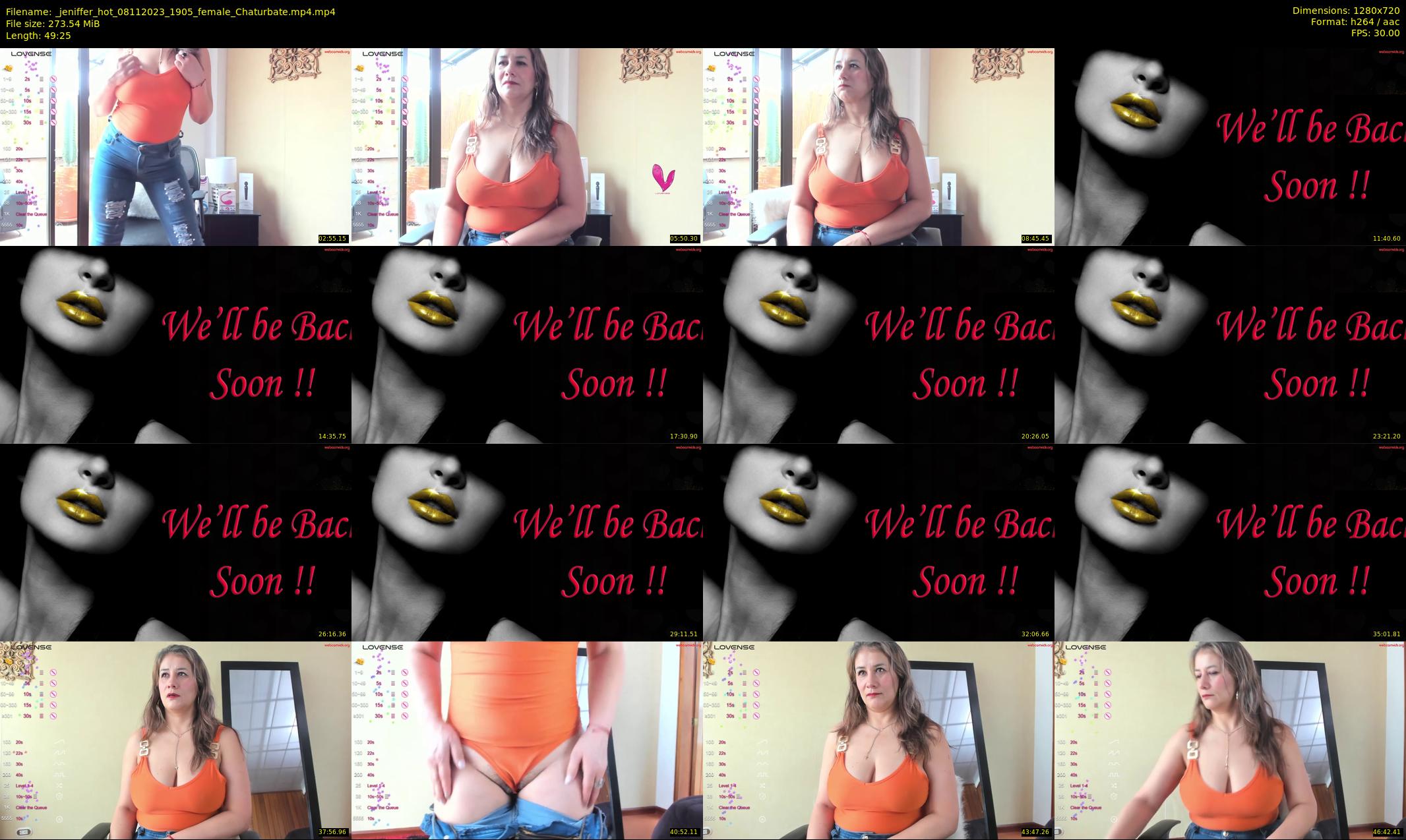_jeniffer_hot — 50 minute Chaturbate female cam show recording, 720p, Nov 8, 2023