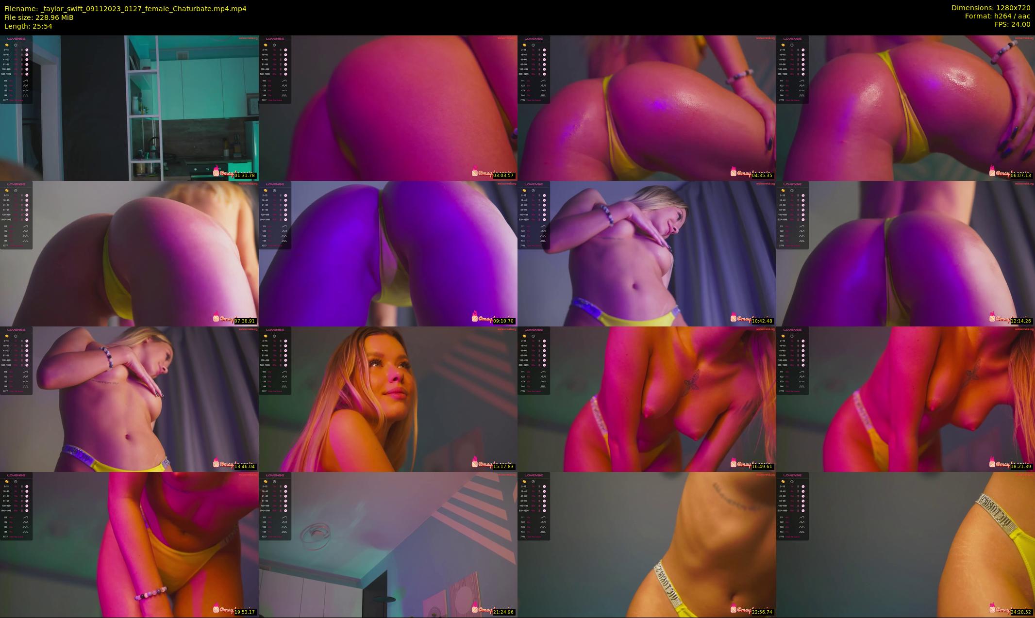 _taylor_swift — 26 minute Chaturbate female cam show recording, 720p, Nov 9, 2023