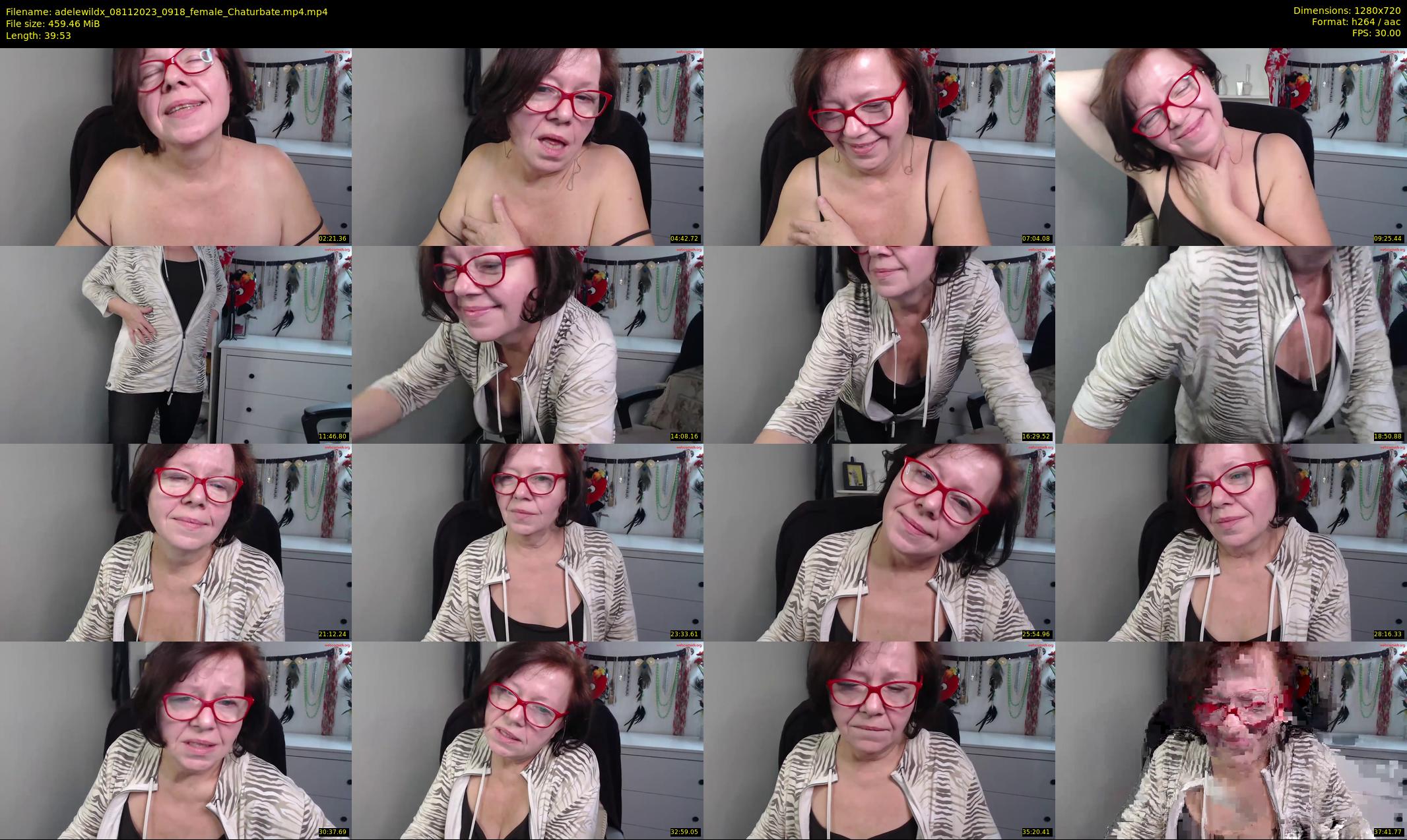 adelewildx — 40 minute Chaturbate female cam show recording, 720p, Nov 8, 2023