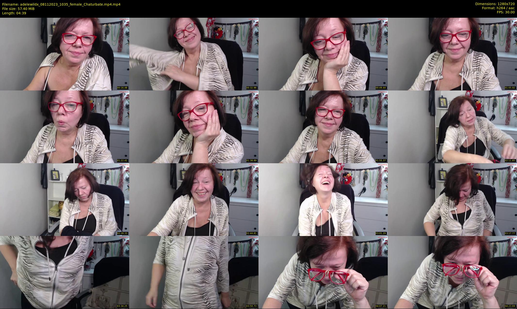 adelewildx — 5 minute Chaturbate female cam show recording, 720p, Nov 8, 2023