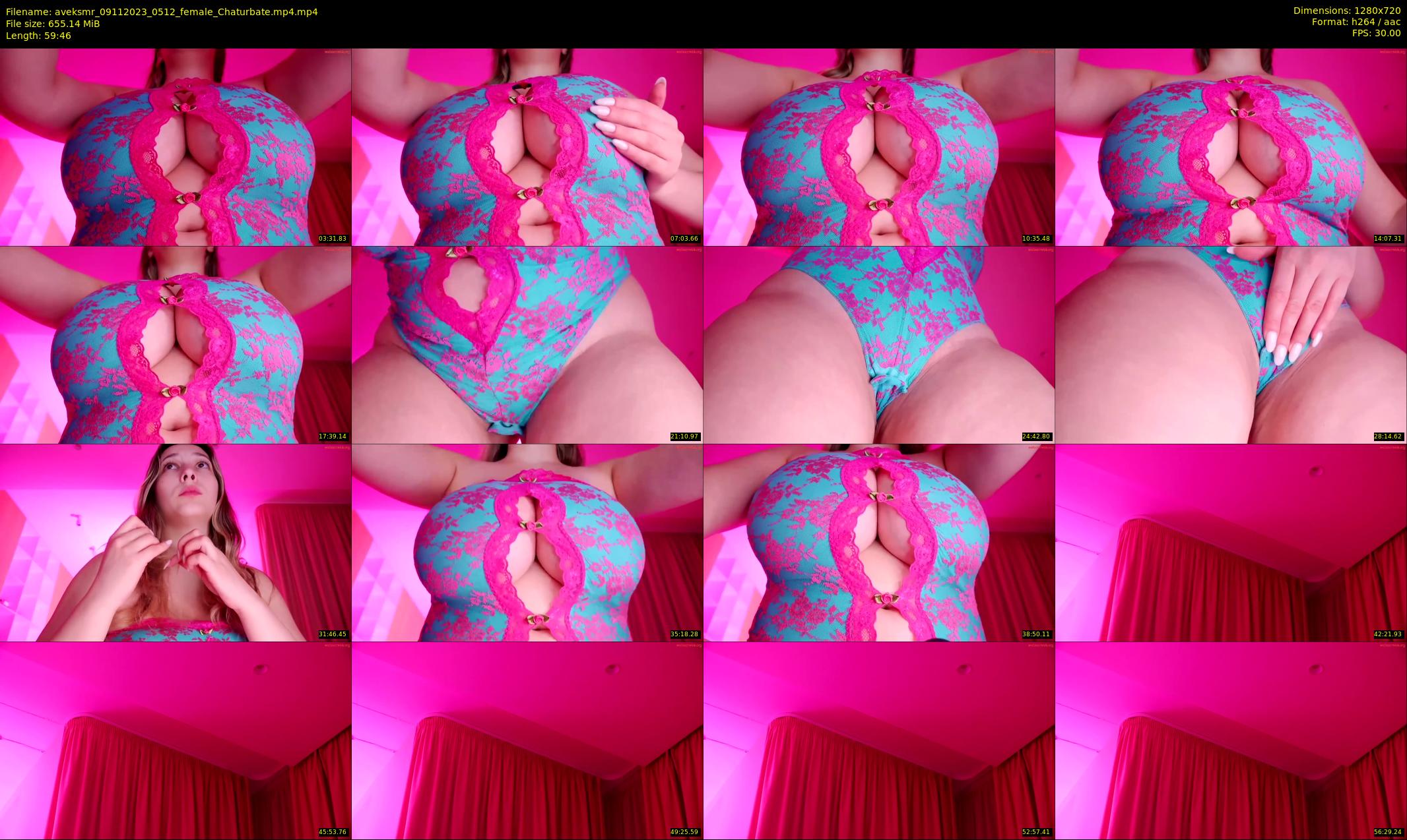 aveksmr — 60 minute Chaturbate couple cam show recording, 720p, Nov 9, 2023
