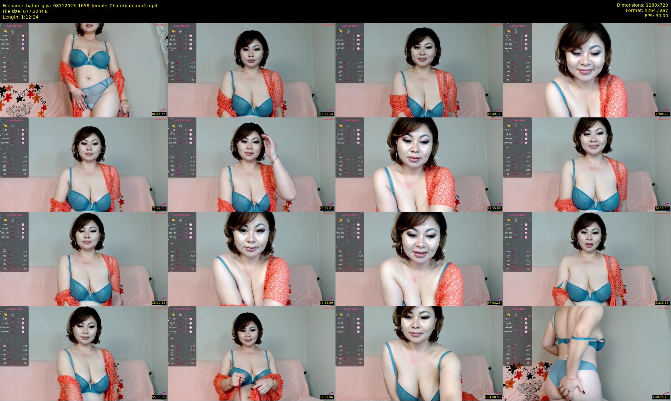 batari_giya — 73 minute Chaturbate female cam show recording, 720p, Nov 8, 2023