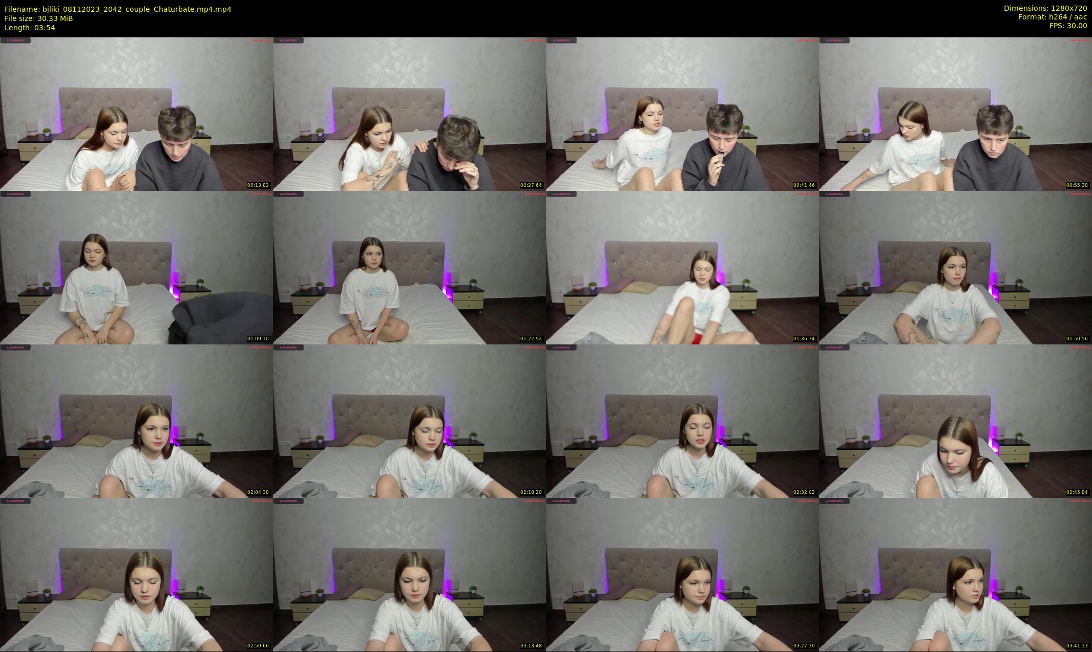 bjliki — 4 minute Chaturbate couple cam show recording, 720p, Nov 8, 2023