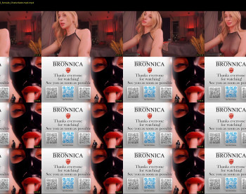 bronnica — 9 minute Chaturbate female cam show recording, 720p, Nov 8, 2023