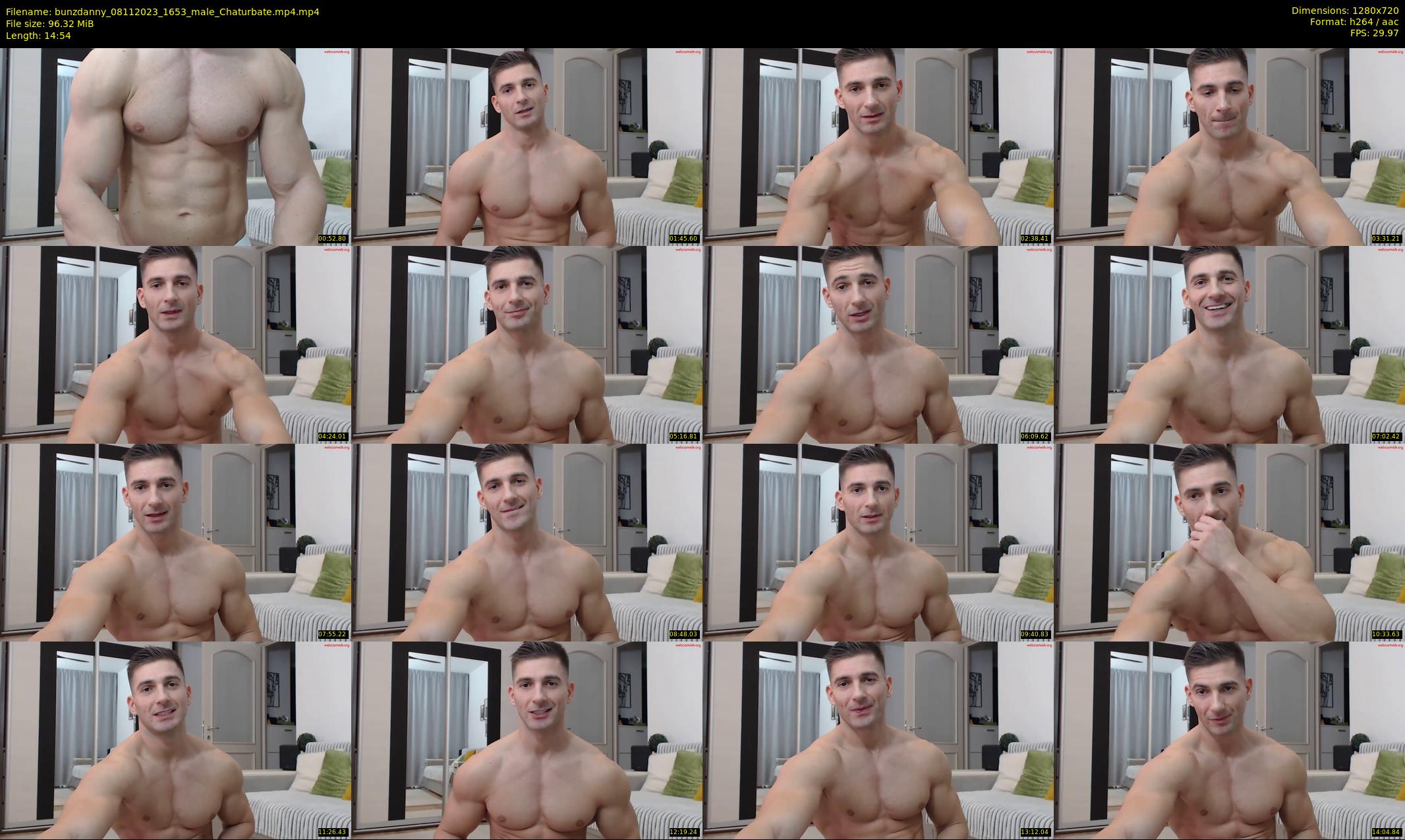 bunzdanny — 15 minute Chaturbate male cam show recording, 720p, Nov 8, 2023