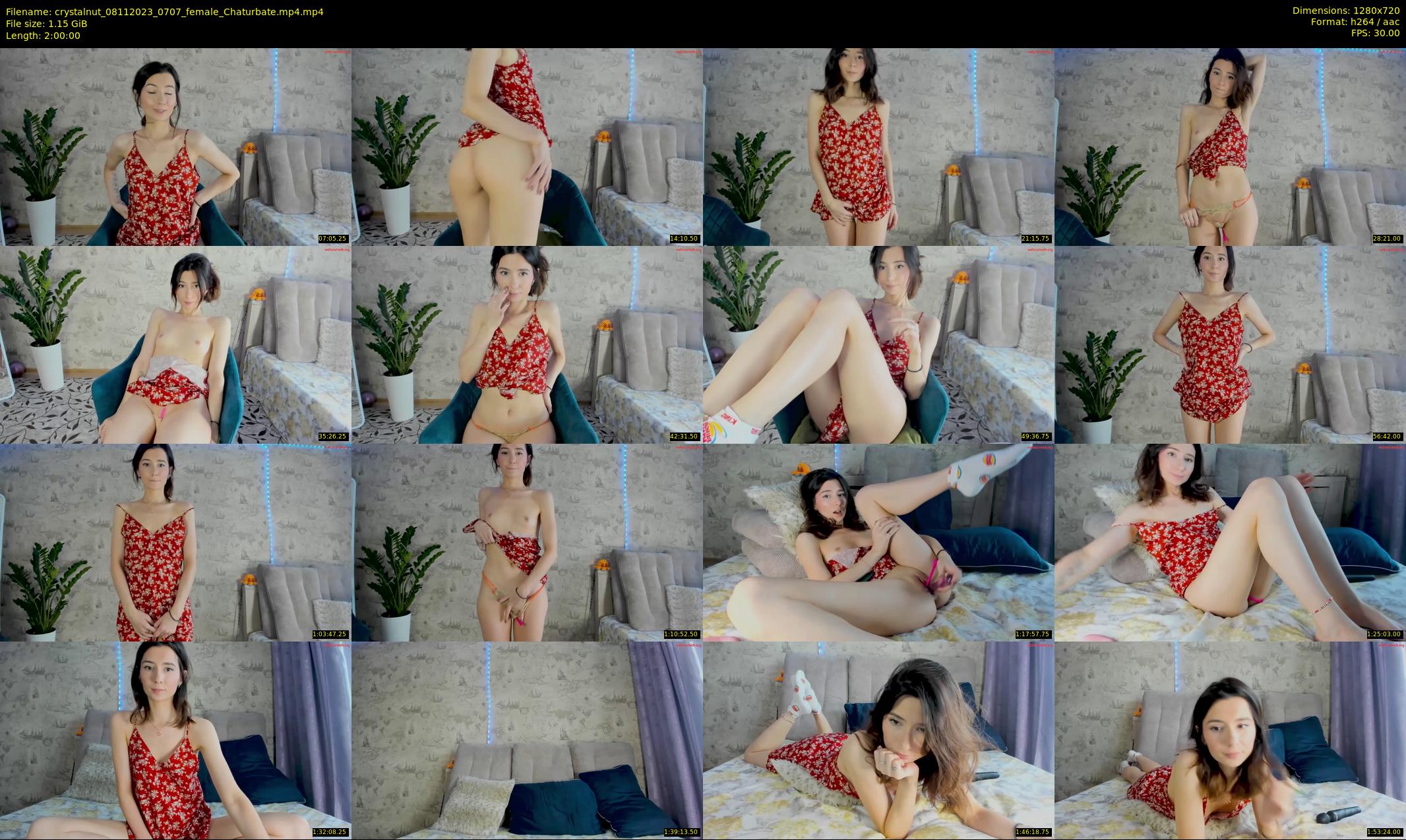 crystalnut — 120 minute Chaturbate female cam show recording, 720p, Nov 8, 2023