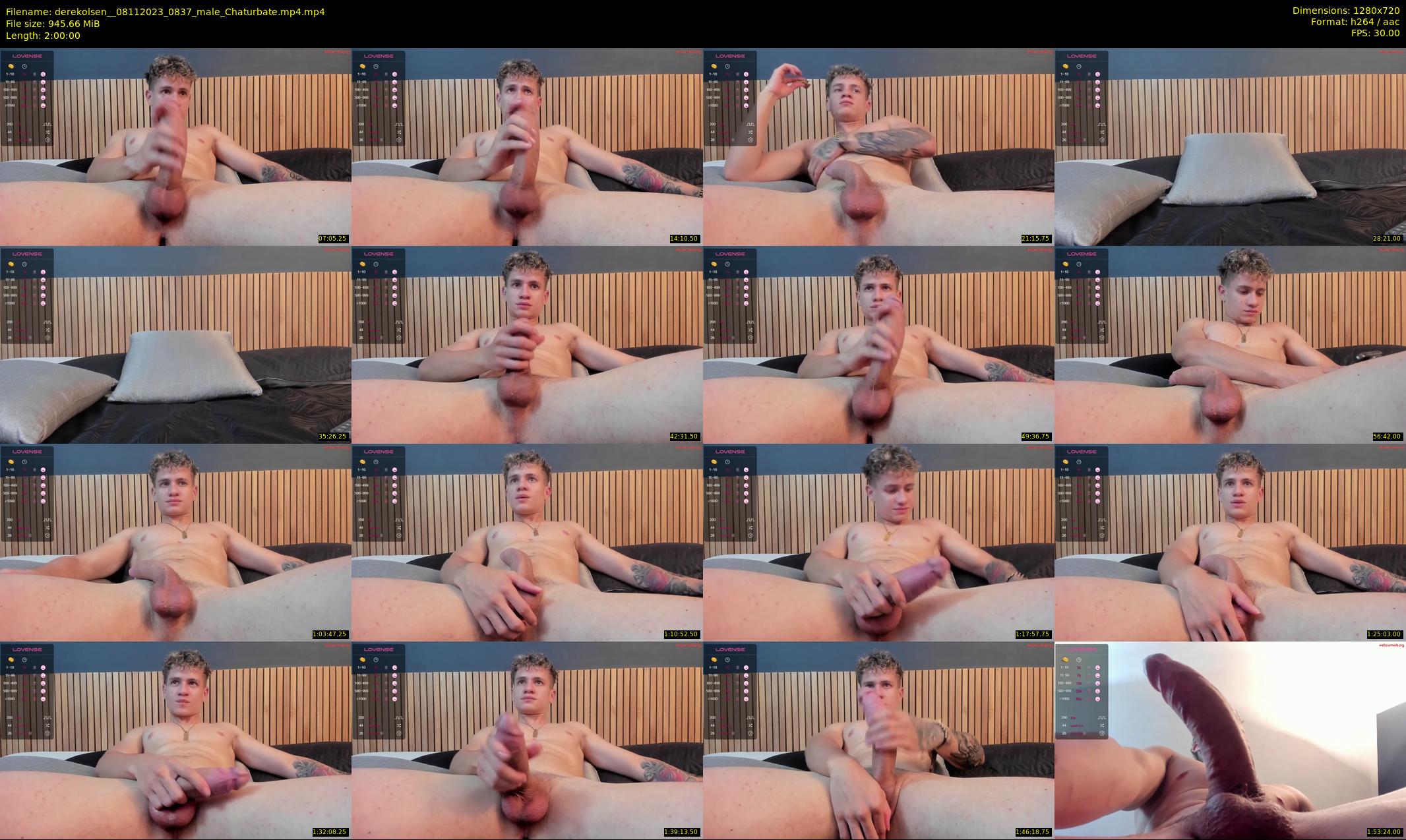 derekolsen_ — 120 minute Chaturbate male cam show recording, 720p, Nov 8, 2023