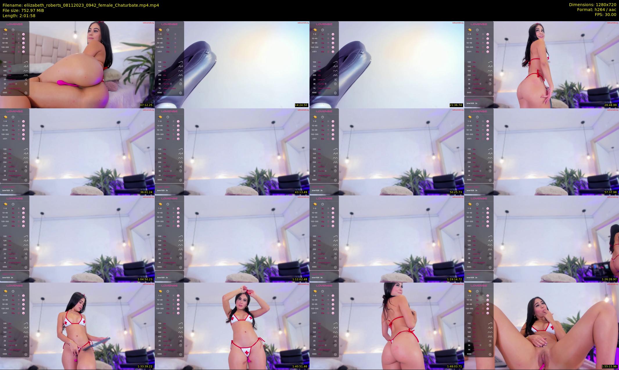 eliizabeth_roberts — 122 minute Chaturbate female cam show recording, 720p, Nov 8, 2023