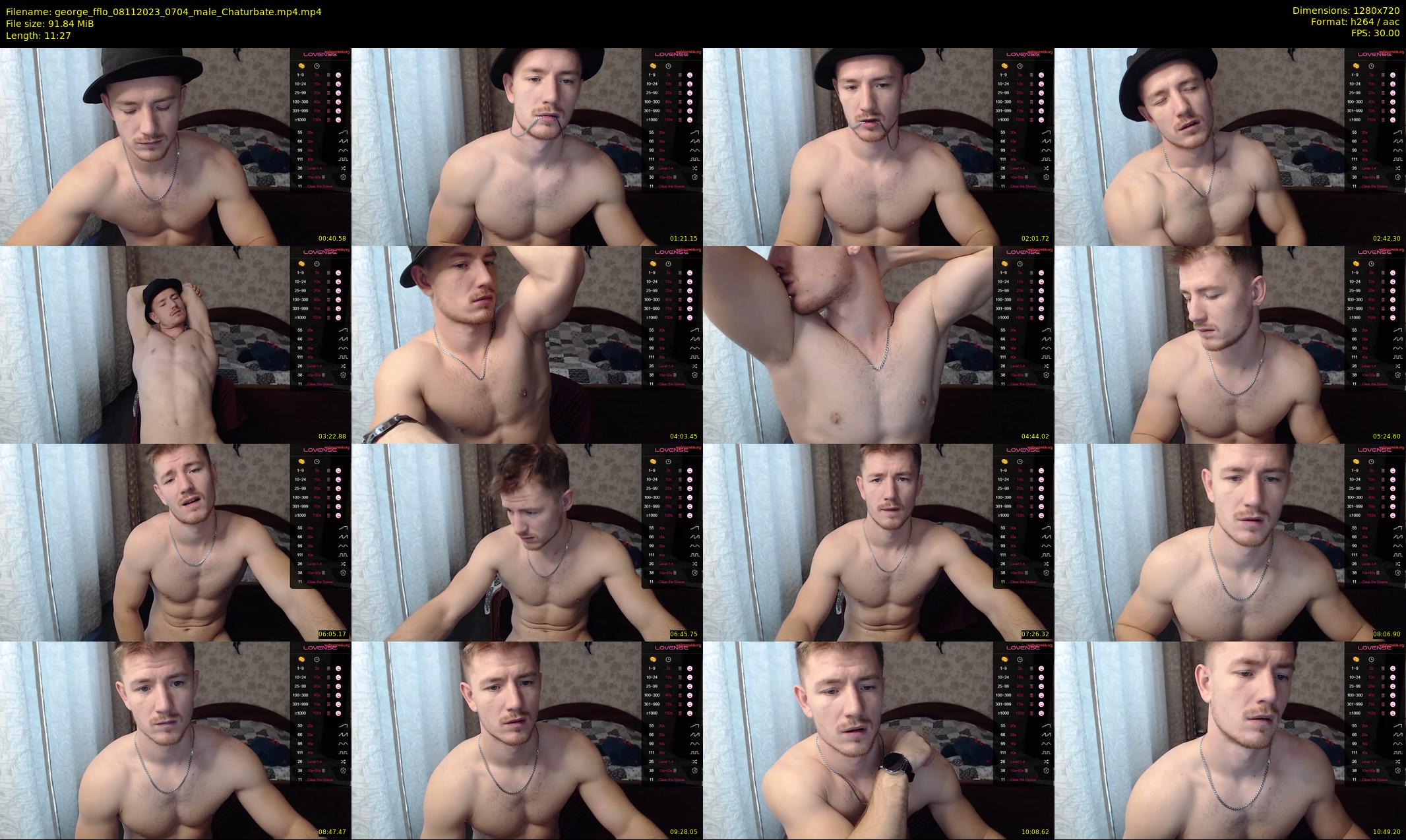george_fflo — 12 minute Chaturbate male cam show recording, 720p, Nov 8, 2023