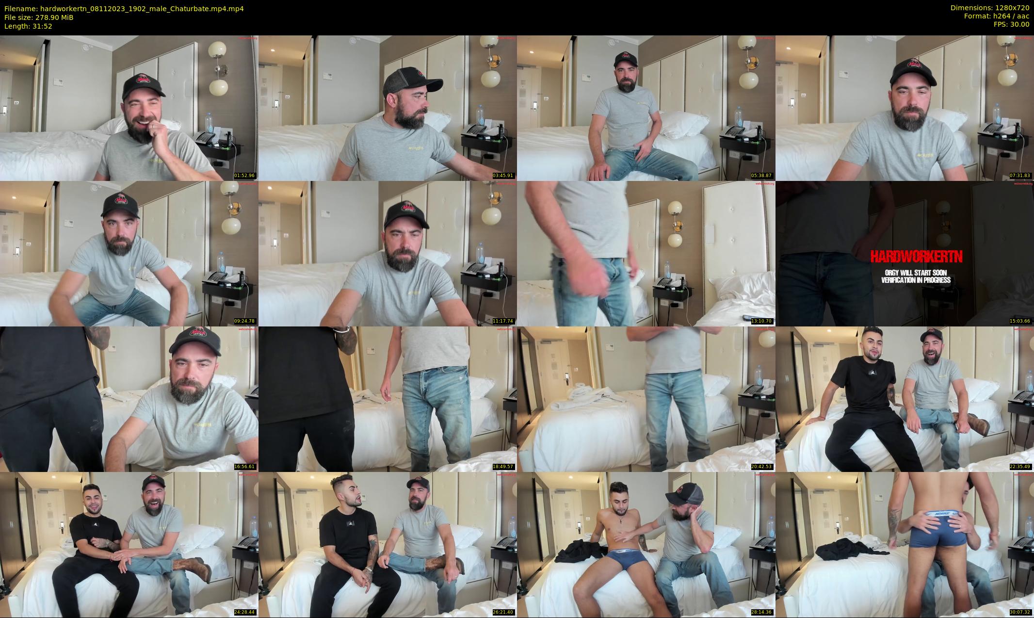 hardworkertn — 32 minute Chaturbate male cam show recording, 720p, Nov 8, 2023