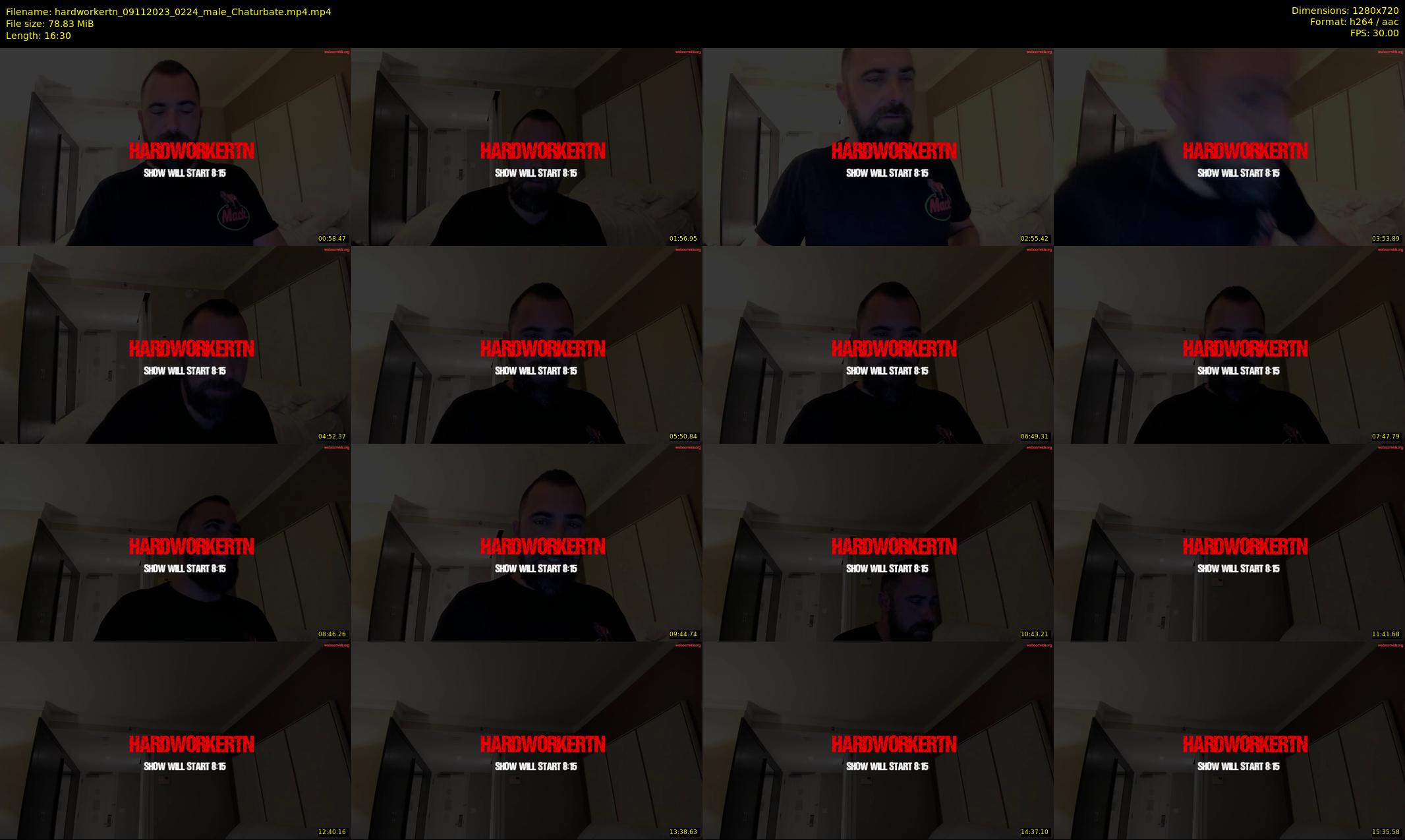hardworkertn — 17 minute Chaturbate male cam show recording, 720p, Nov 9, 2023