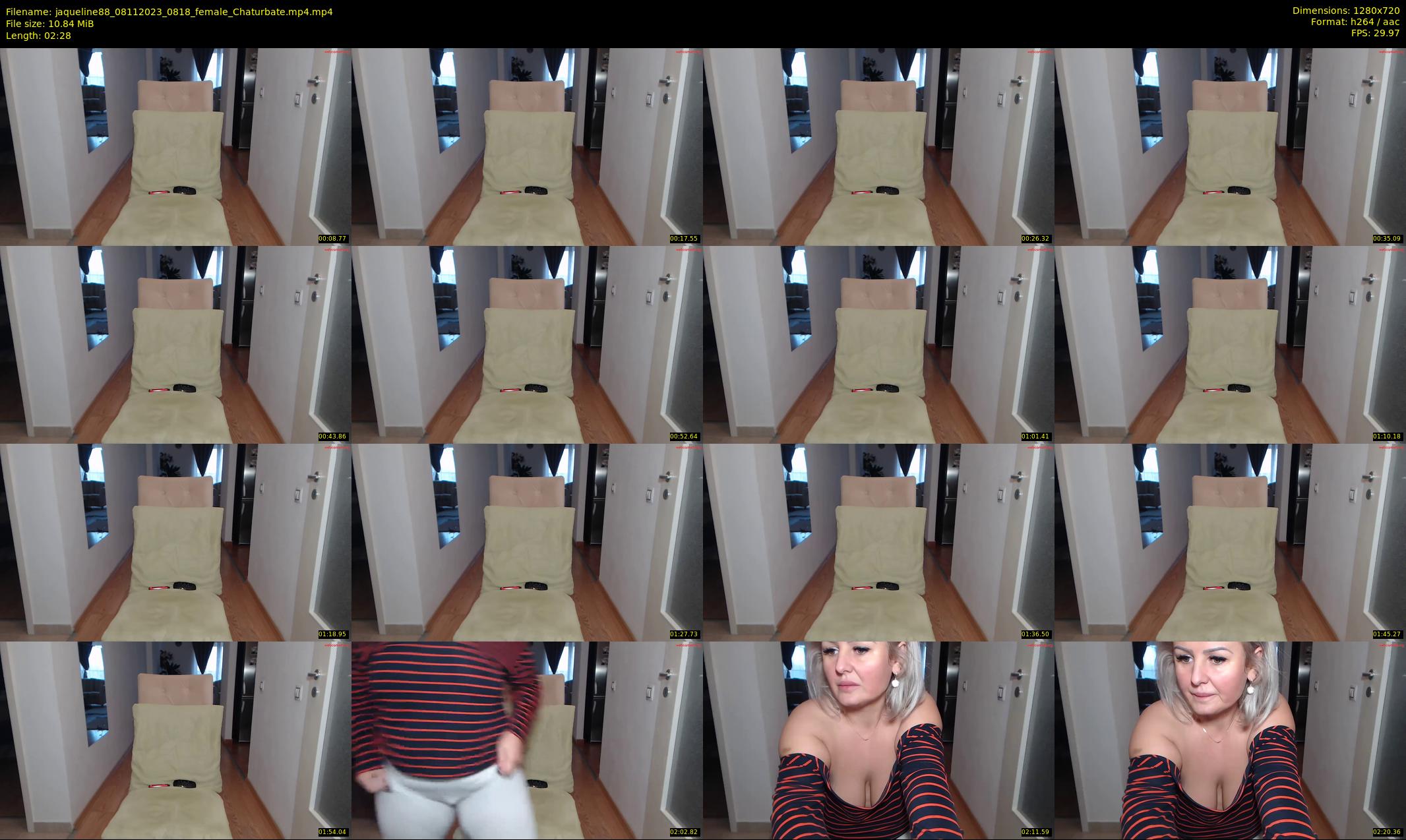 jaqueline88 — 3 minute Chaturbate female cam show recording, 720p, Nov 8, 2023