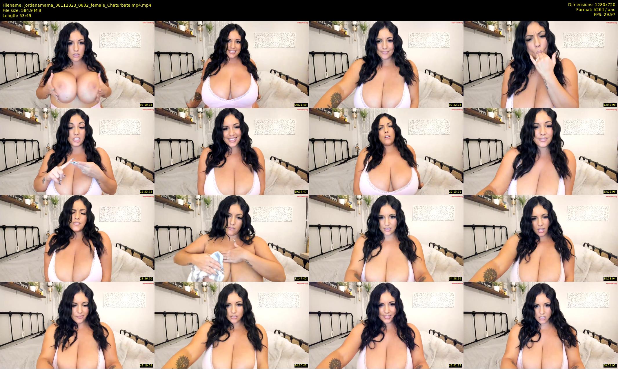 jordanamama — 54 minute Chaturbate couple cam show recording, 720p, Nov 8, 2023