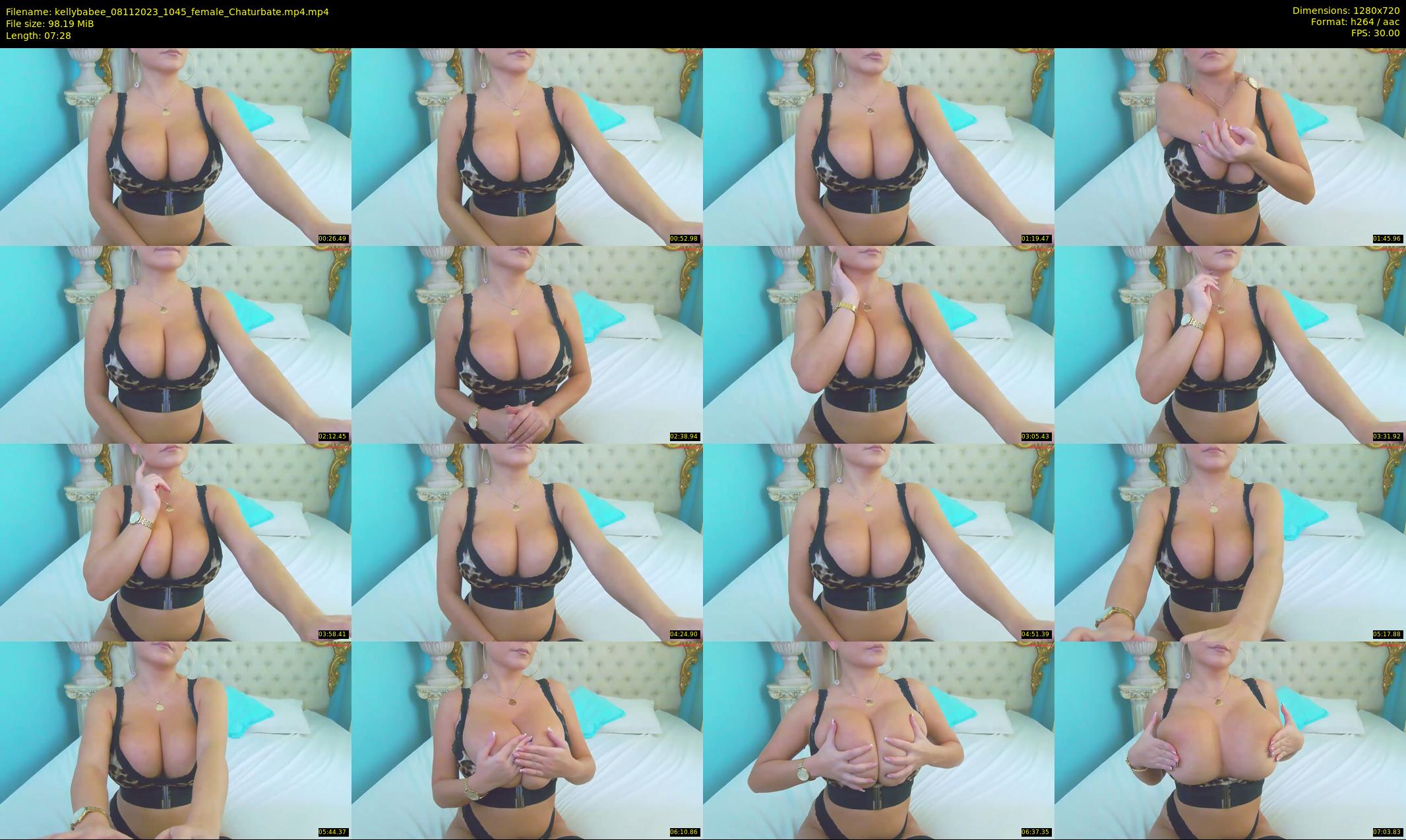 kellybabee — 8 minute Chaturbate female cam show recording, 720p, Nov 8, 2023