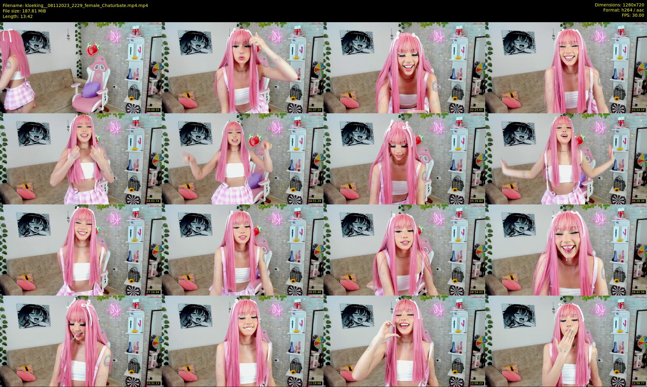kloeking_ — 14 minute Chaturbate female cam show recording, 720p, Nov 8, 2023