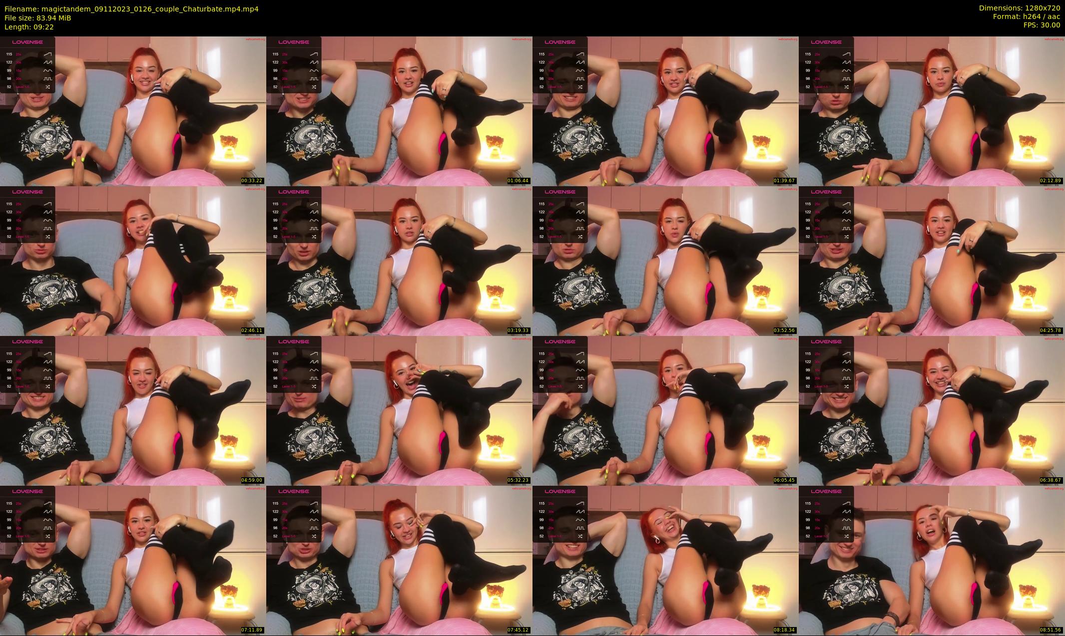 magictandem — 10 minute Chaturbate couple cam show recording, 720p, Nov 9, 2023