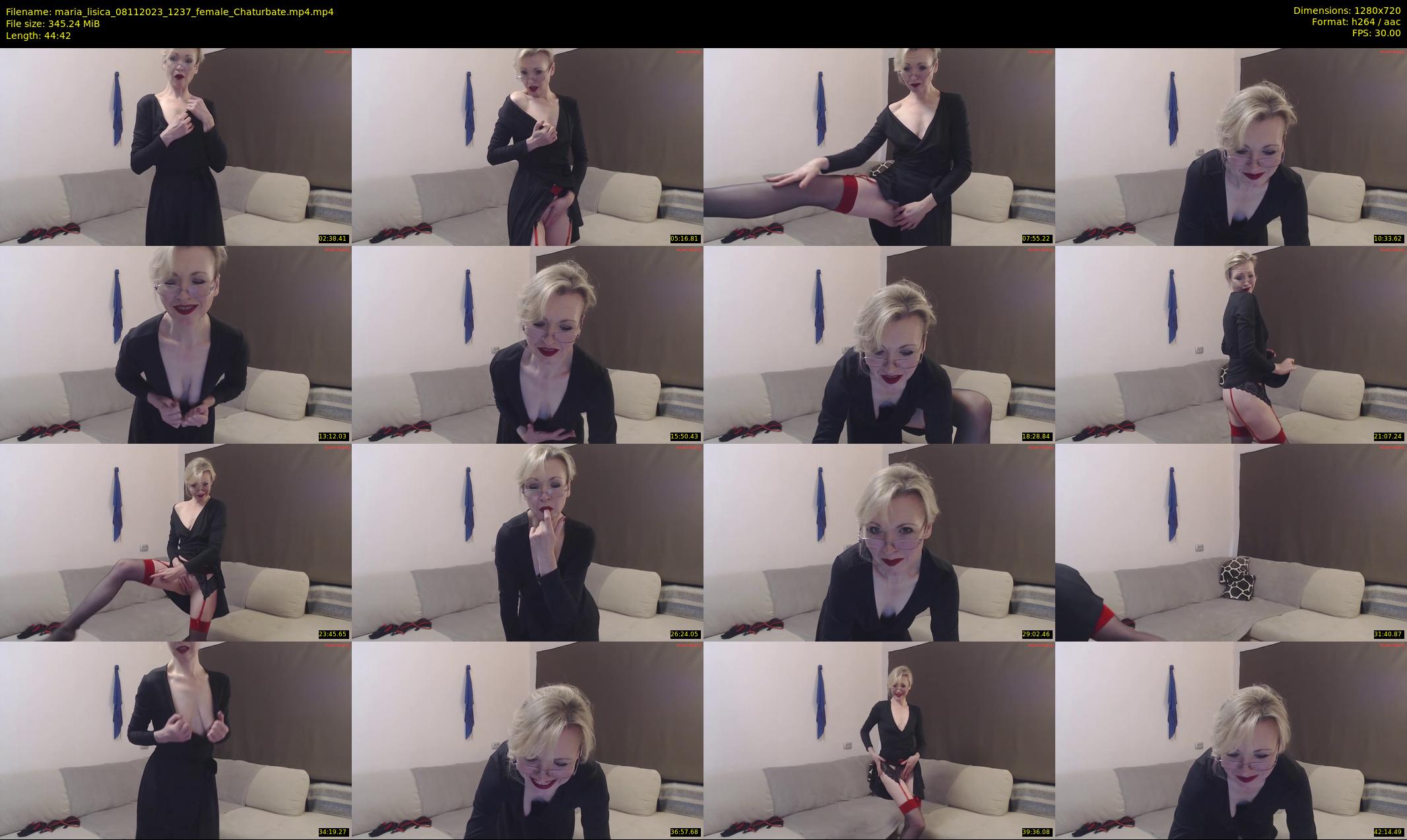 maria_lisica — 45 minute Chaturbate female cam show recording, 720p, Nov 8, 2023