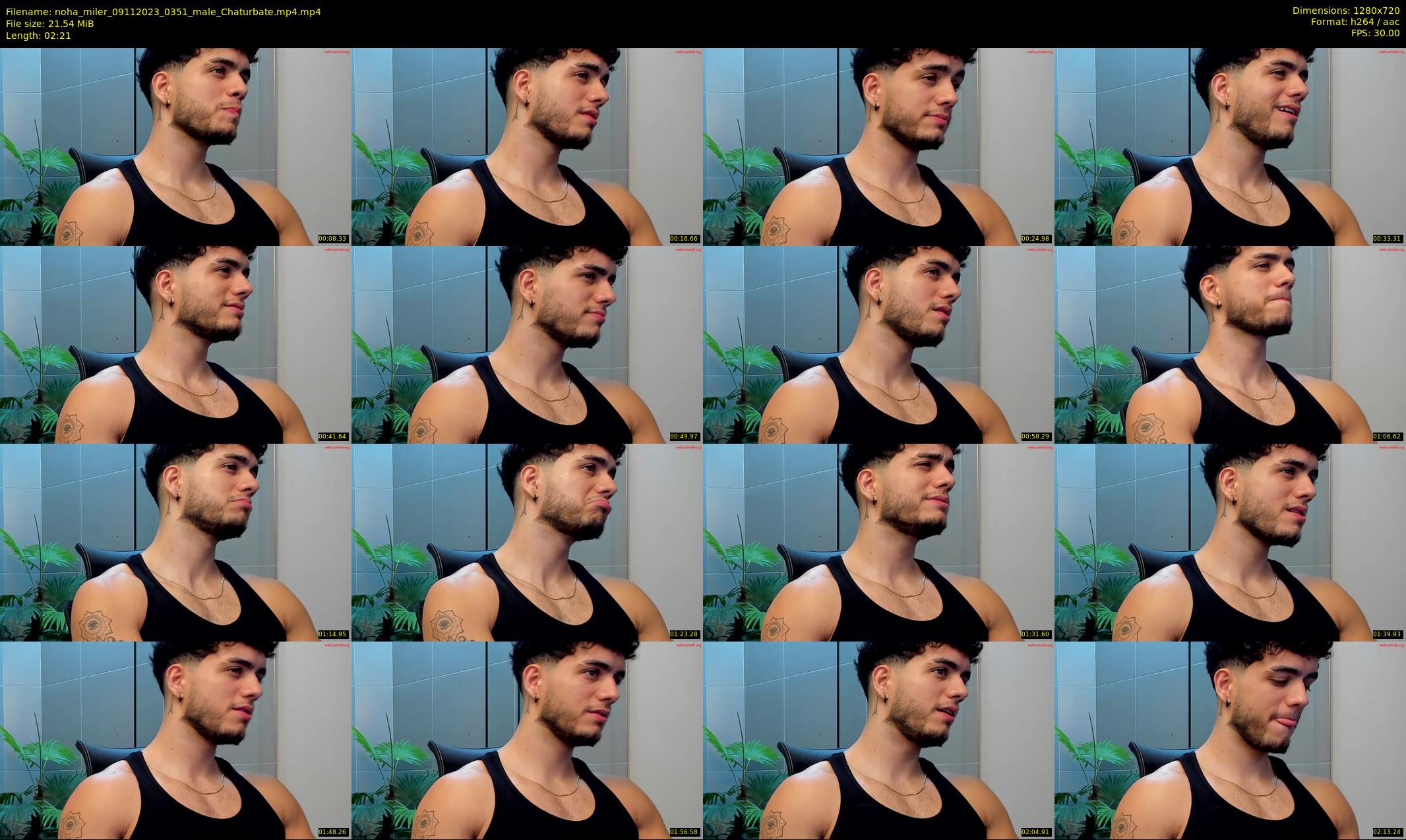 noha_miler — 3 minute Chaturbate male cam show recording, 720p, Nov 9, 2023