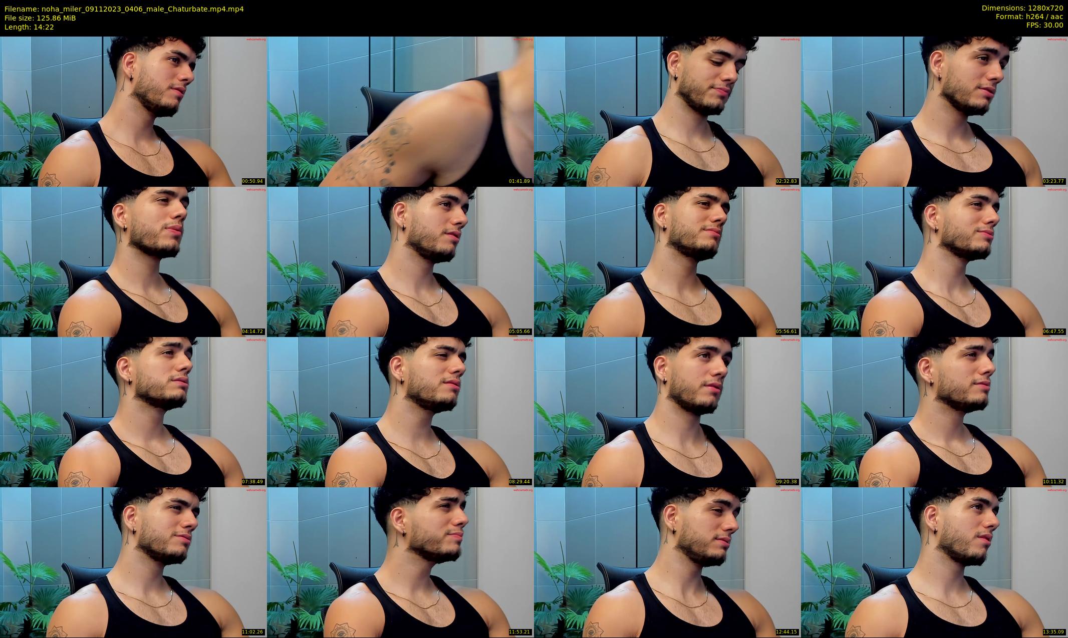 noha_miler — 15 minute Chaturbate male cam show recording, 720p, Nov 9, 2023
