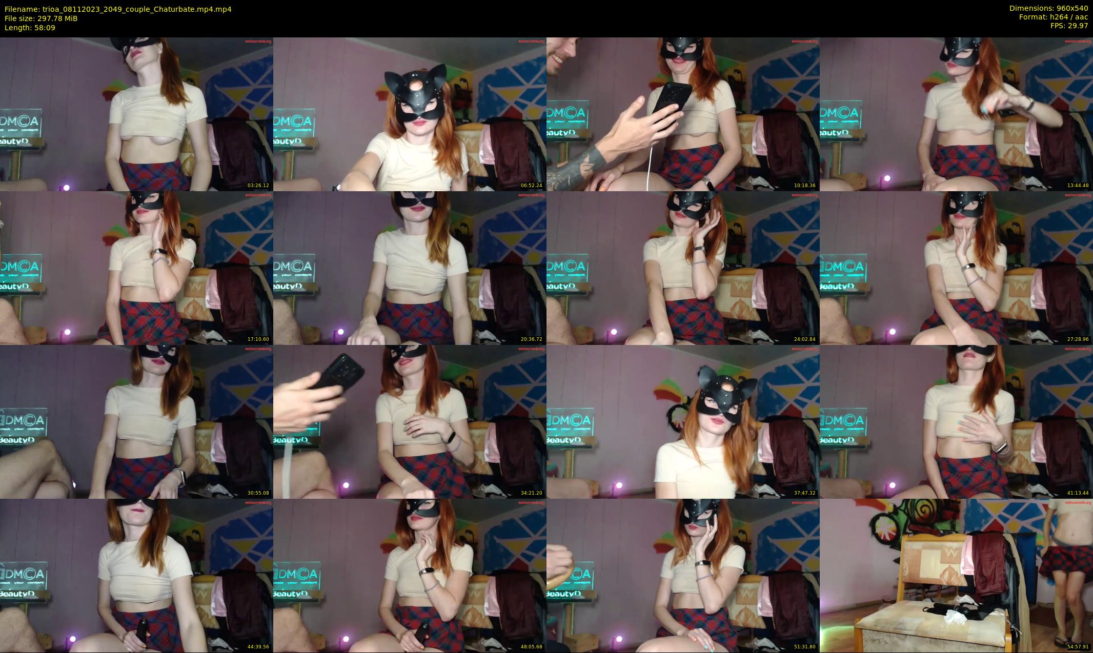 trioa — 59 minute Chaturbate couple cam show recording, 480p, Nov 8, 2023