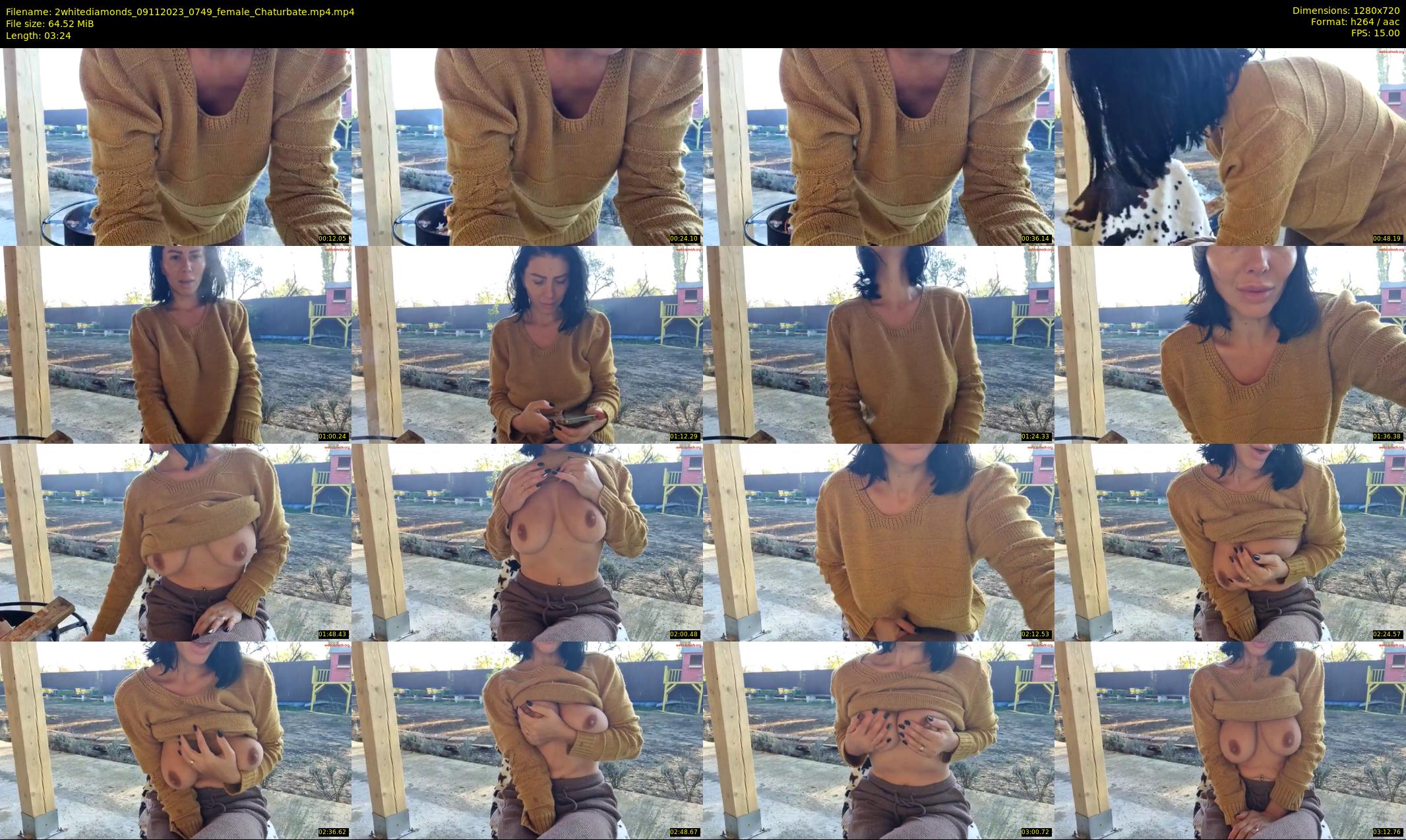 2whitediamonds — 4 minute Chaturbate couple cam show recording, 720p, Nov 9, 2023