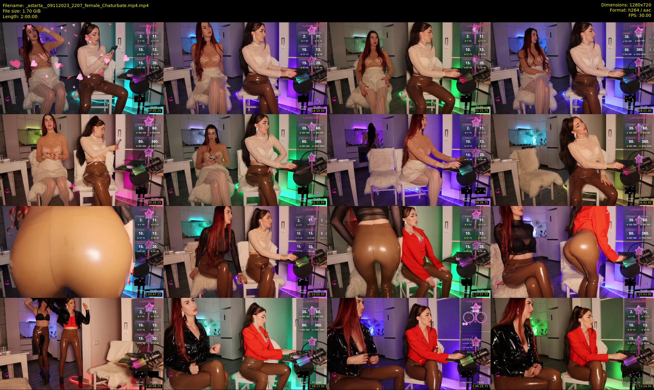 _astarta_ — 120 minute Chaturbate female cam show recording, 720p, Nov 9, 2023