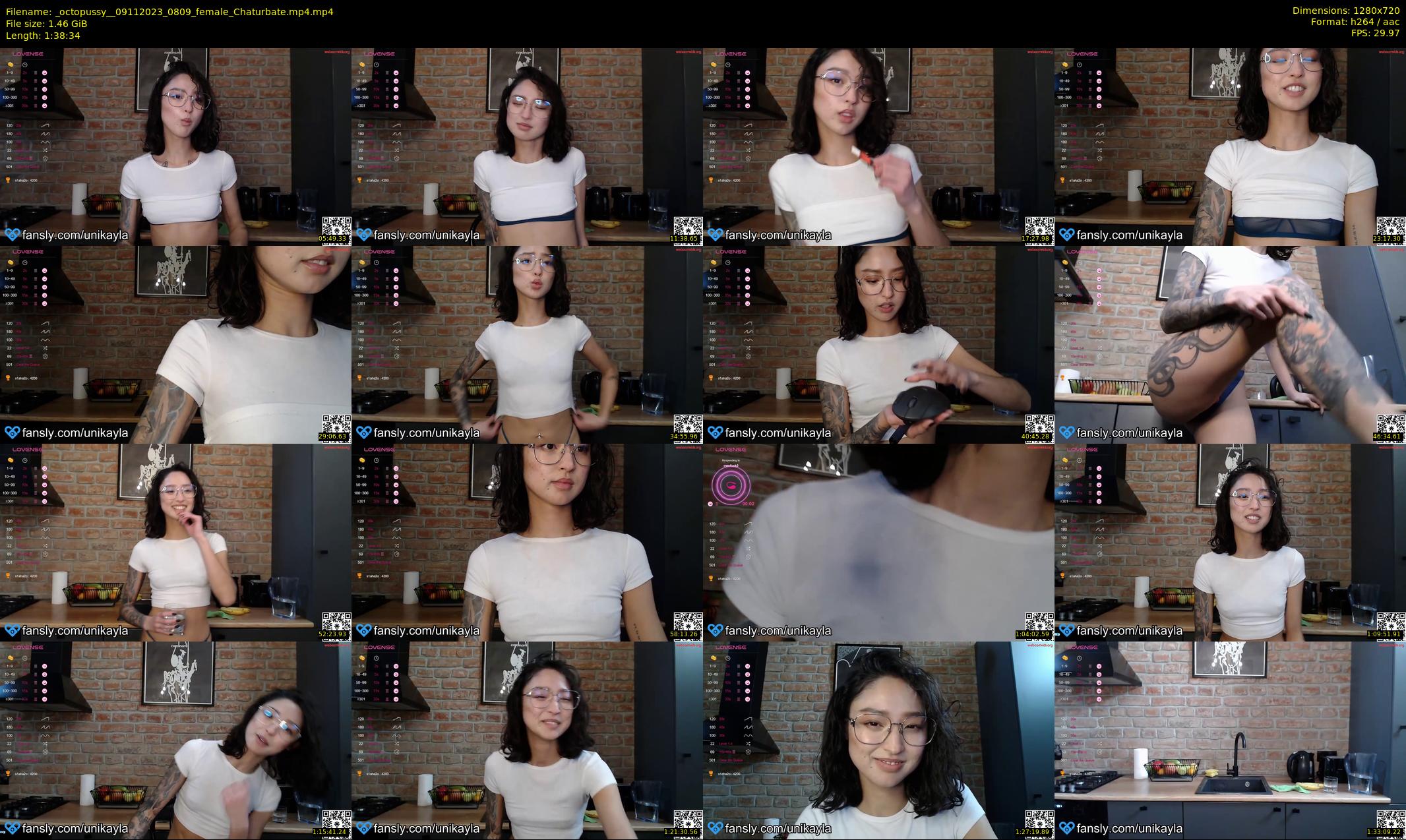 _octopussy_ — 99 minute Chaturbate female cam show recording, 720p, Nov 9, 2023