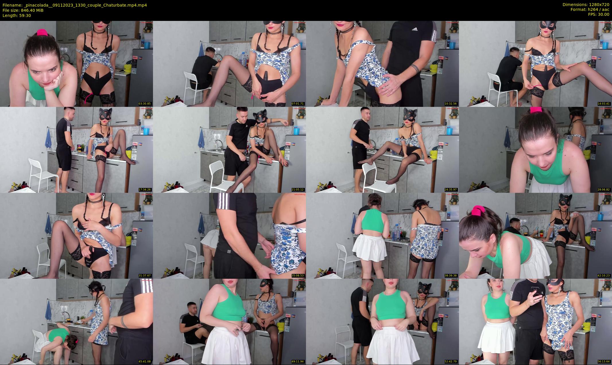 _pinacolada_ — 60 minute Chaturbate couple cam show recording, 720p, Nov 9, 2023