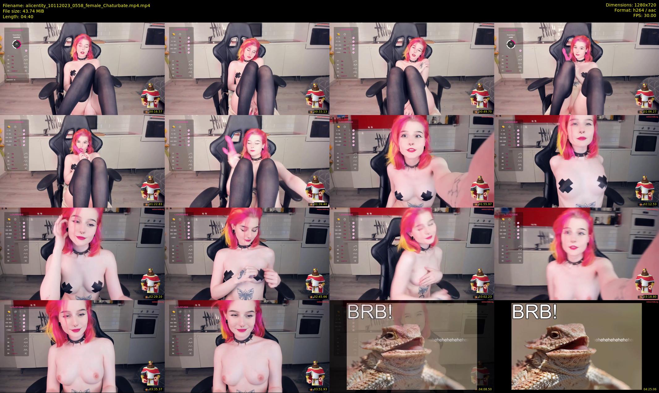 alicentity — 5 minute Chaturbate female cam show recording, 720p, Nov 10, 2023