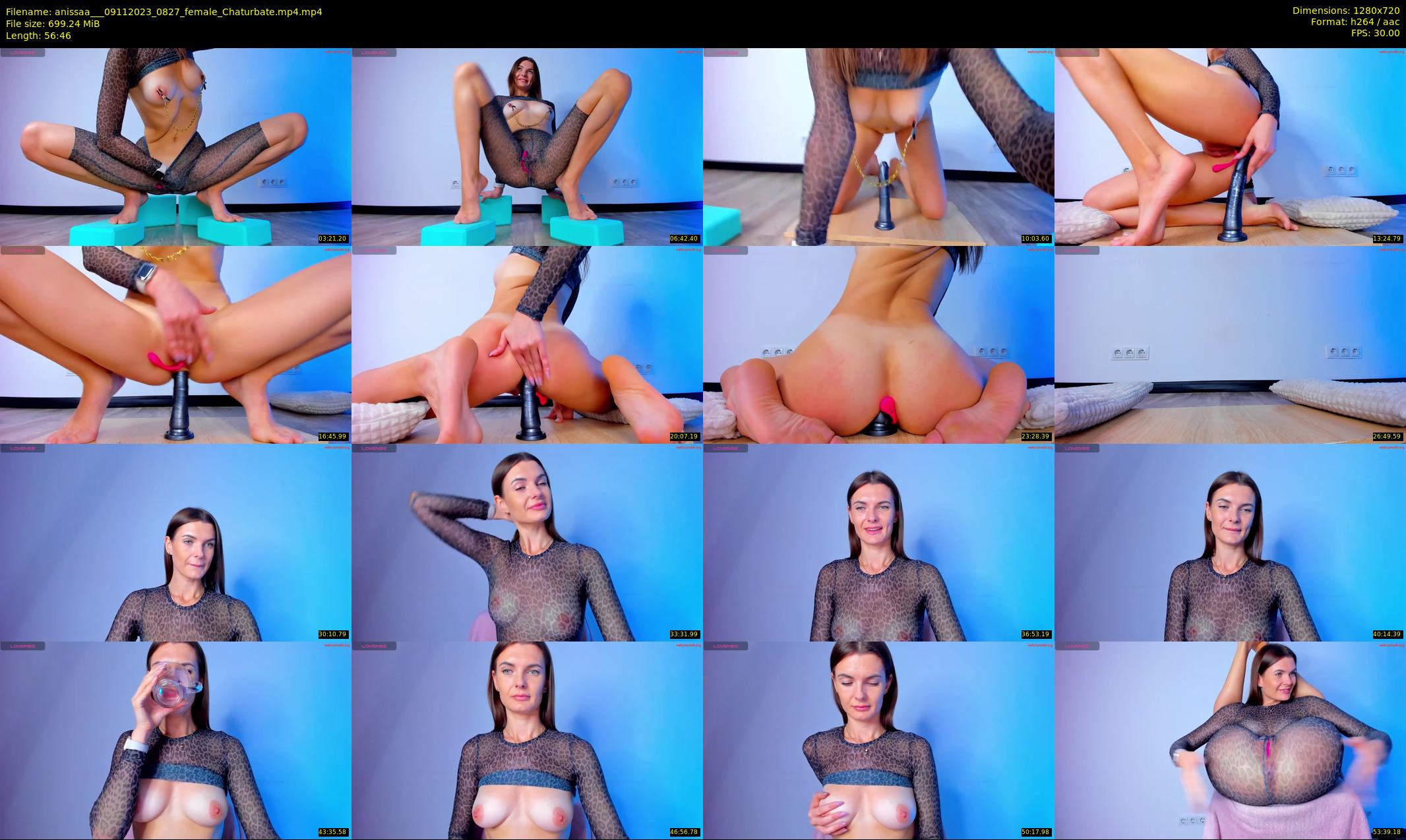 anissaa__ — 57 minute Chaturbate female cam show recording, 720p, Nov 9, 2023