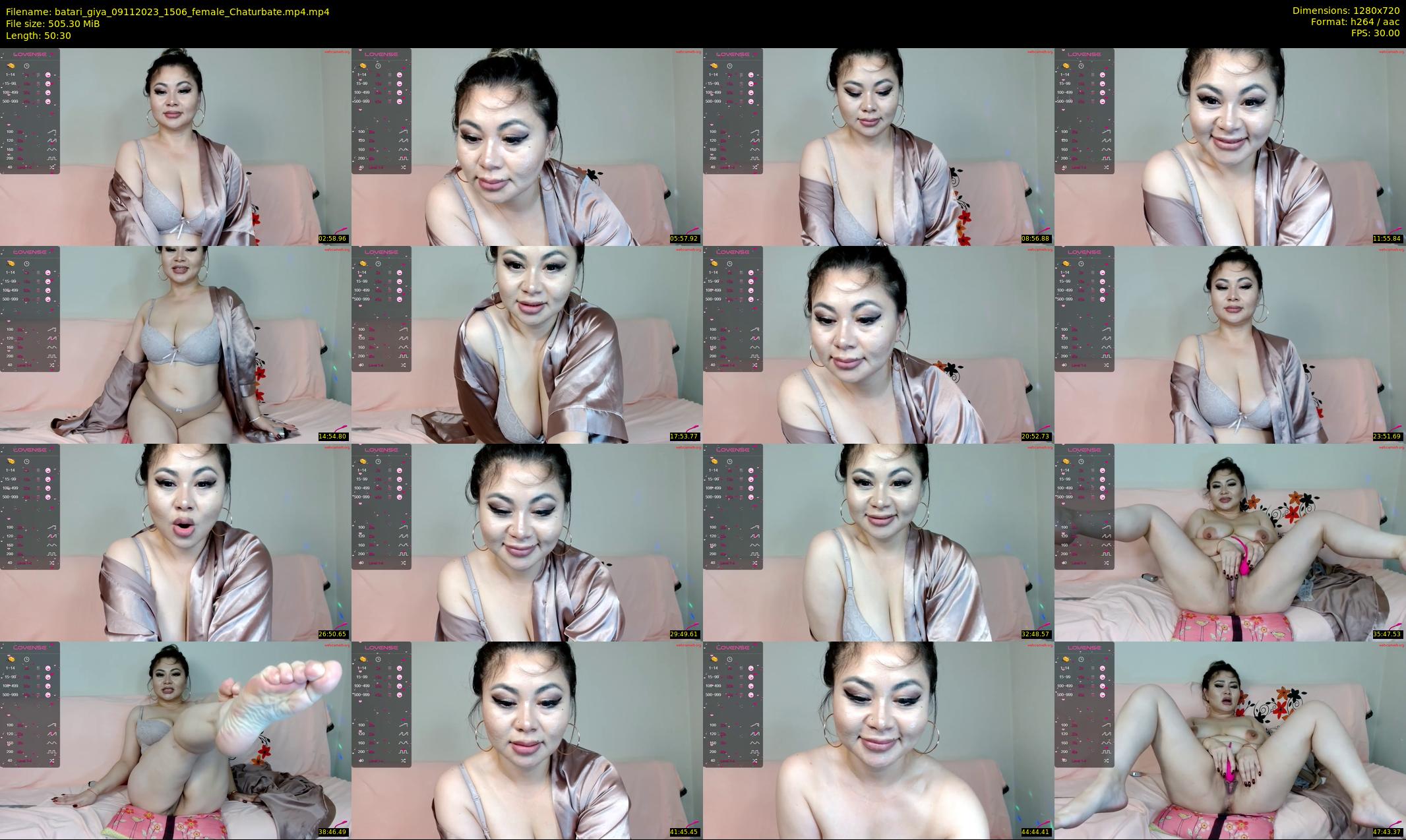 batari_giya — 51 minute Chaturbate female cam show recording, 720p, Nov 9, 2023