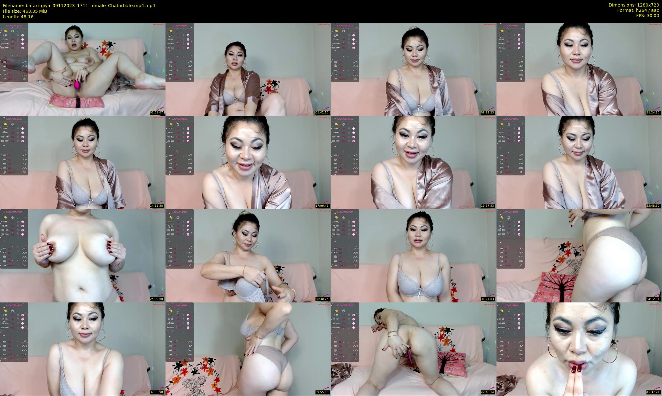 batari_giya — 49 minute Chaturbate female cam show recording, 720p, Nov 9, 2023