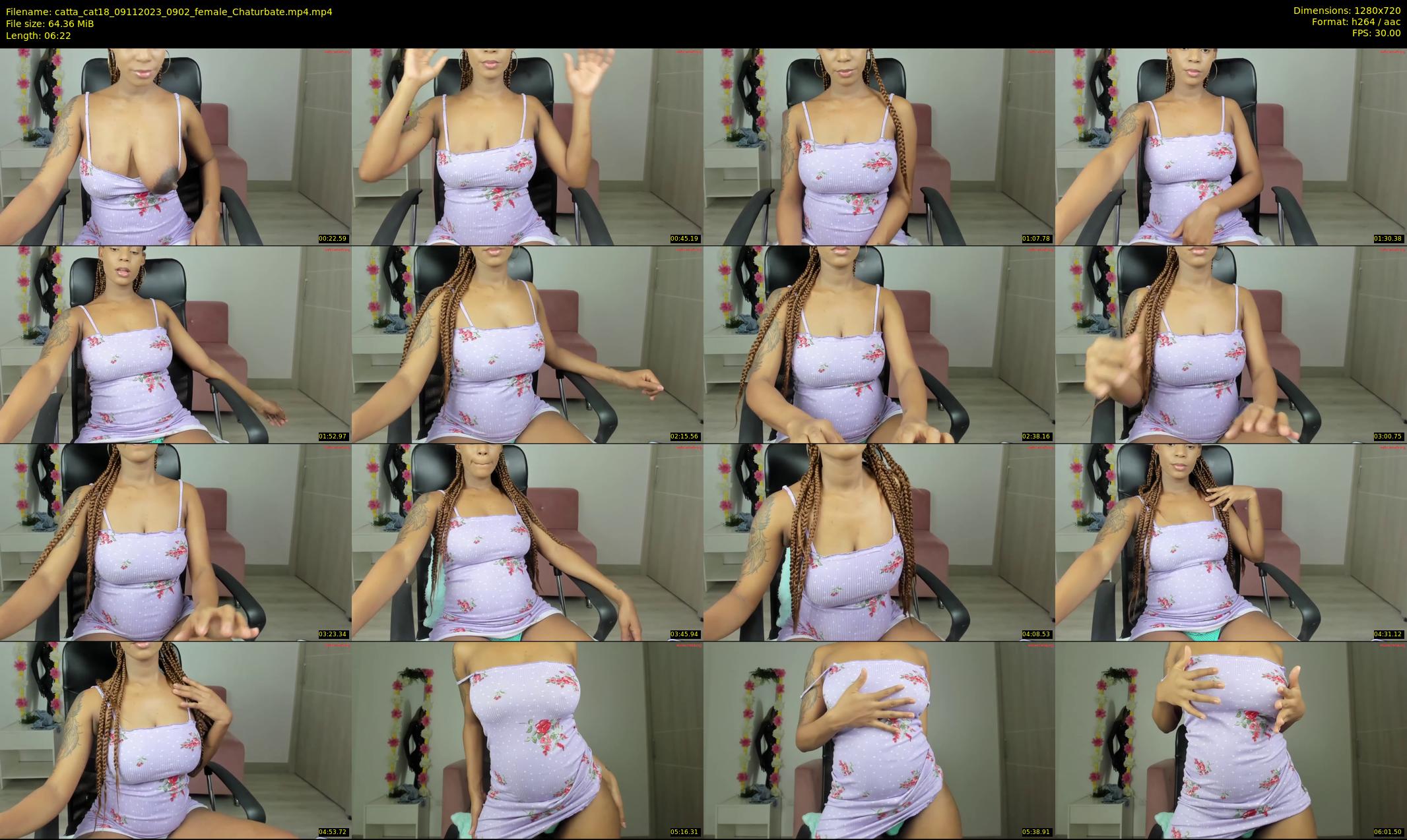 catta_cat18 — 7 minute Chaturbate female cam show recording, 720p, Nov 9, 2023
